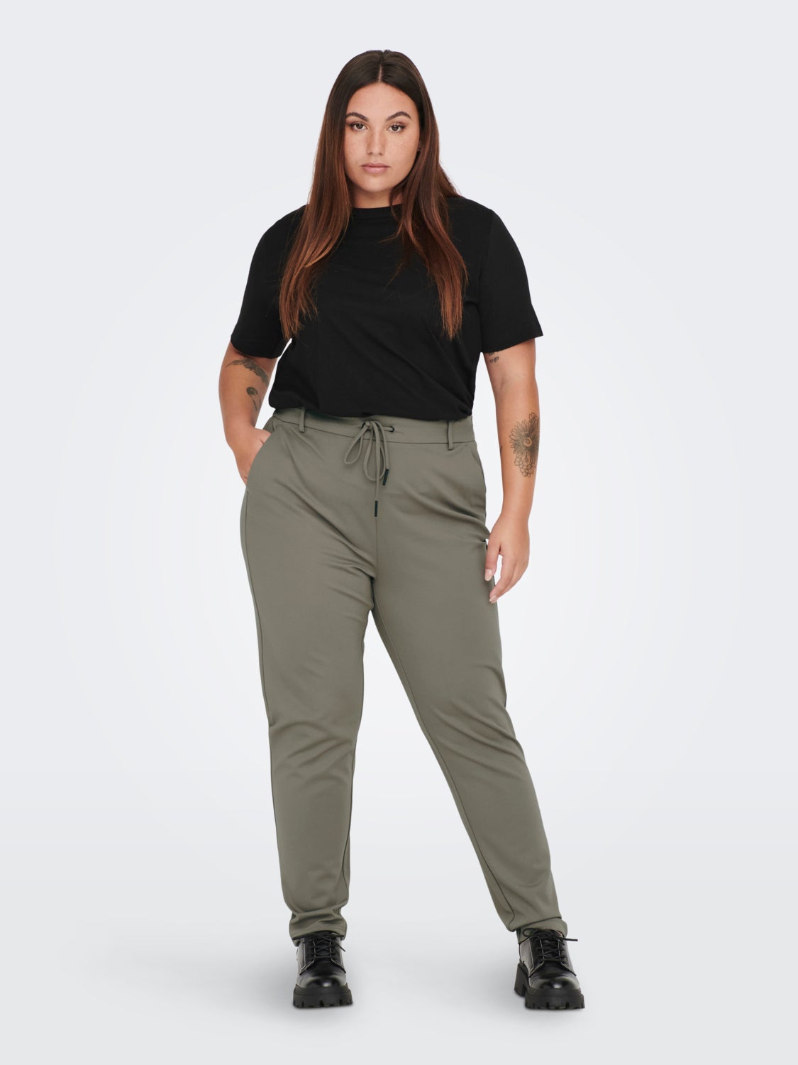Curvy draw string pants