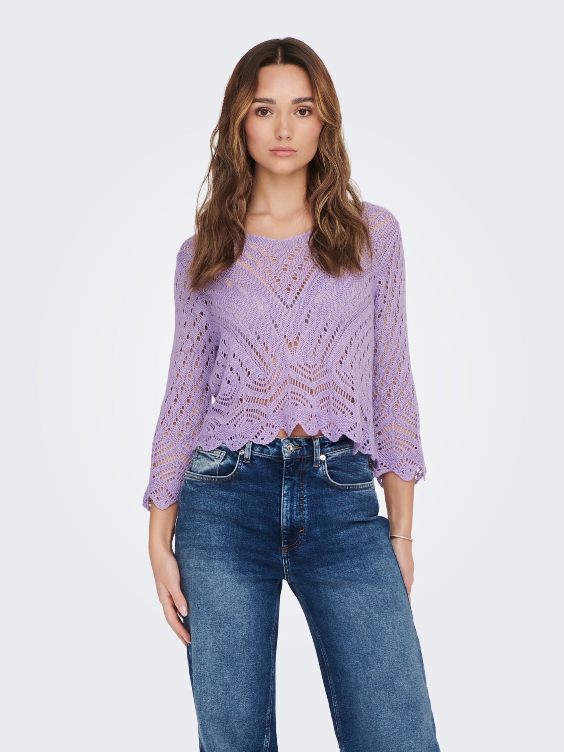 Short Knitted Pullover