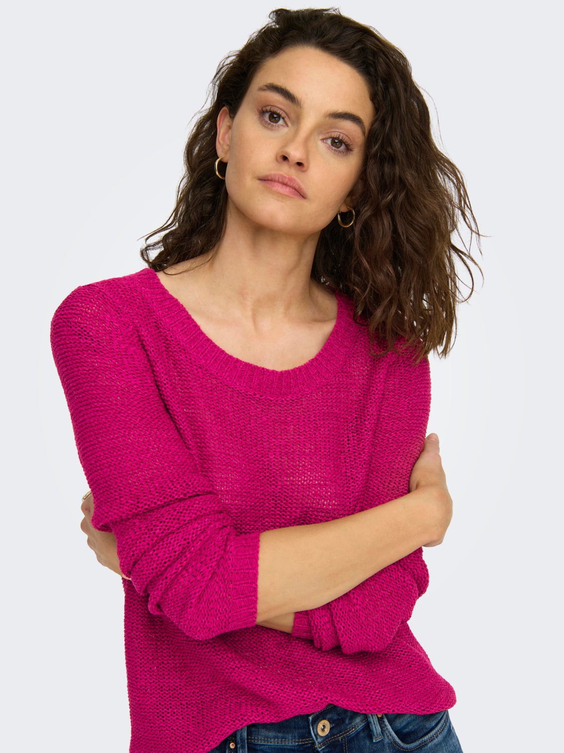 Texture Knitted Pullover