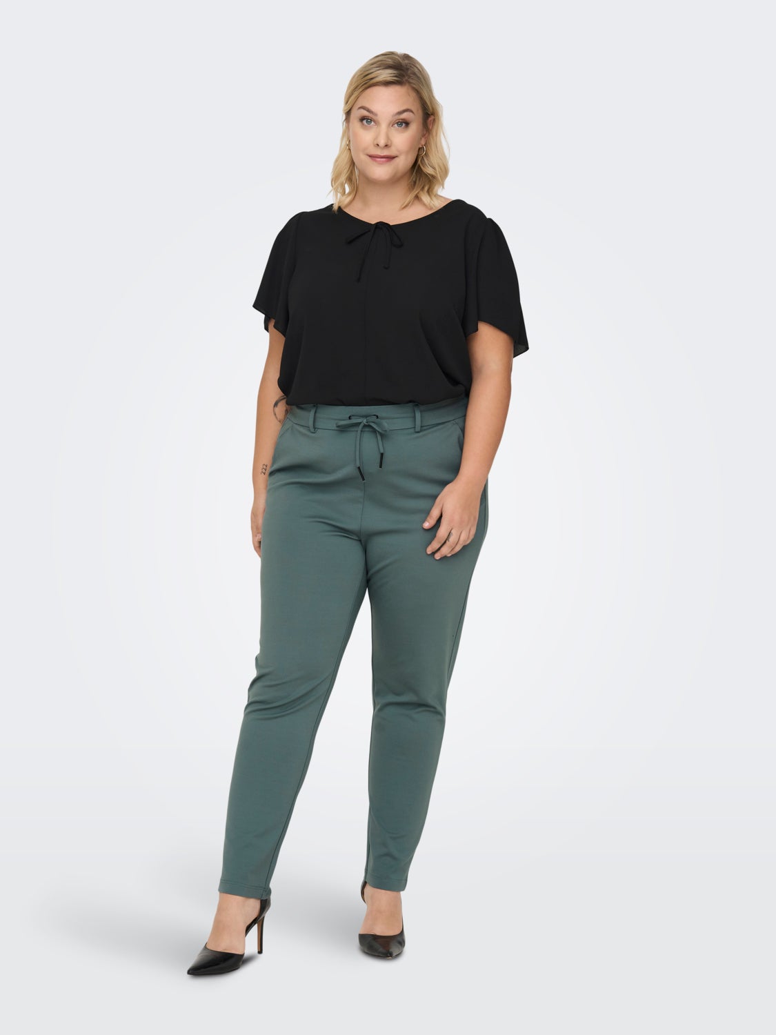 Curvy draw string pants