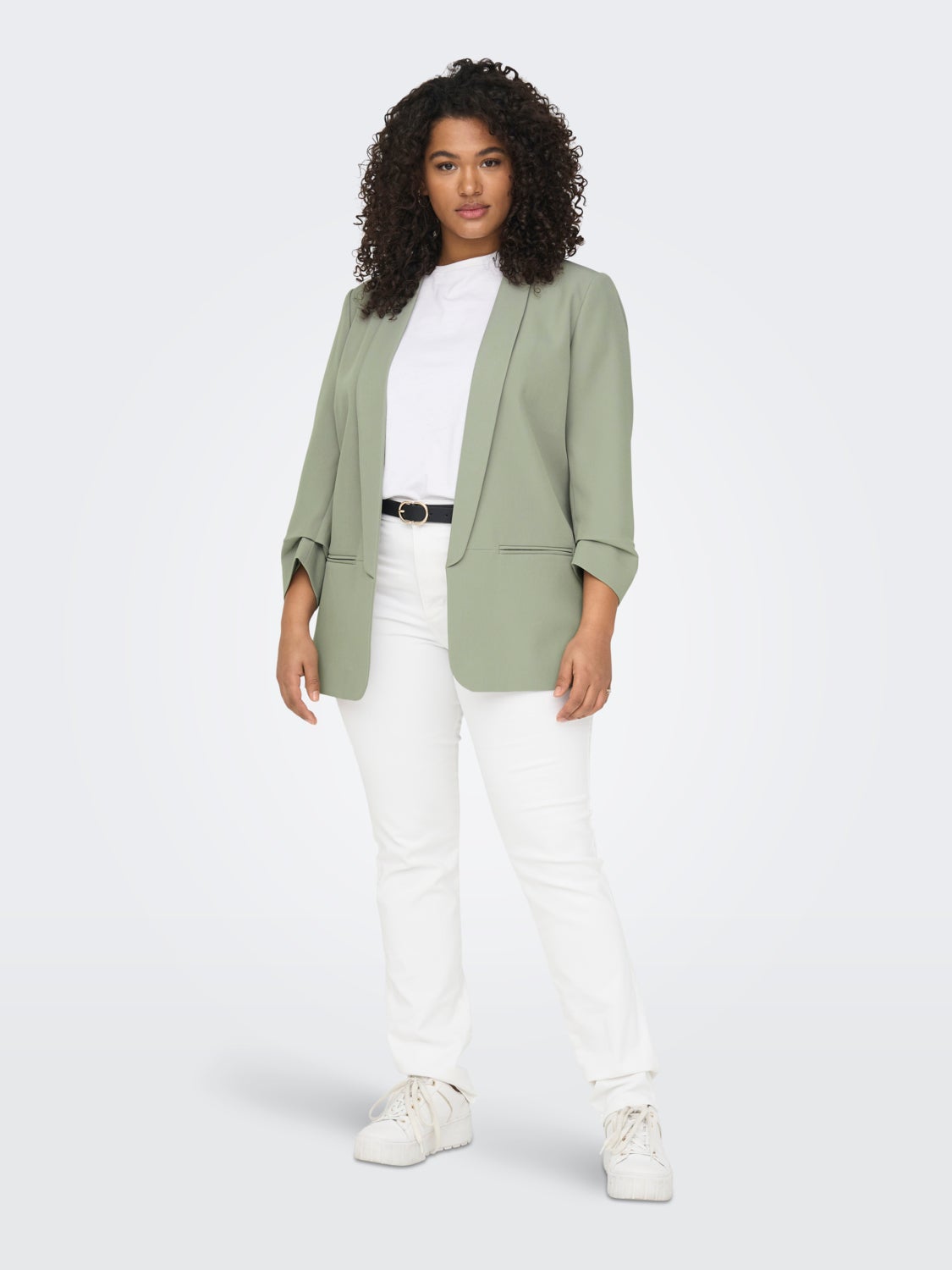 Curvy classic blazer