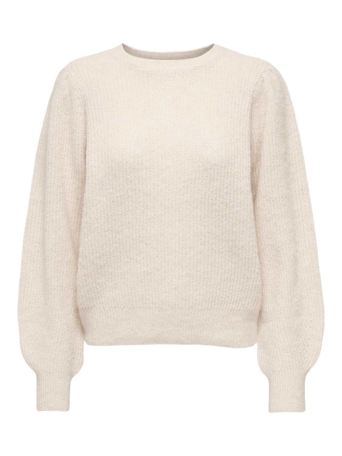 Puff sleeved Knitted Pullover