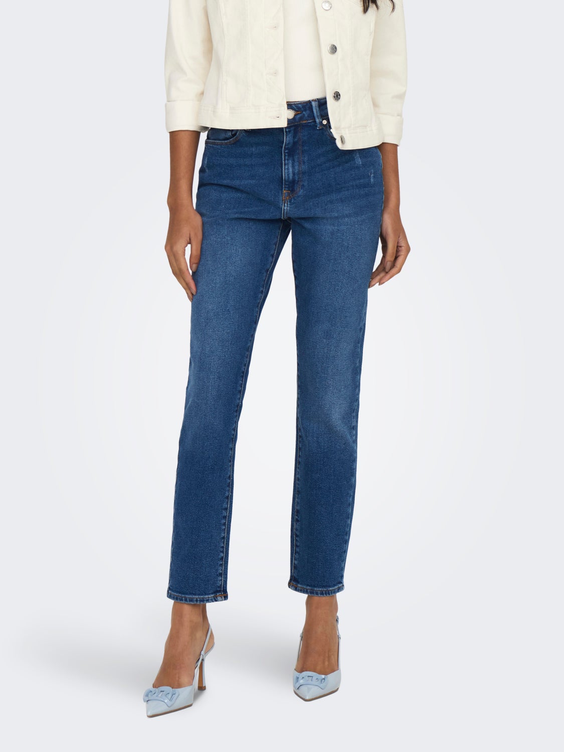 ONLEmily Life Ankle Straight fit jeans