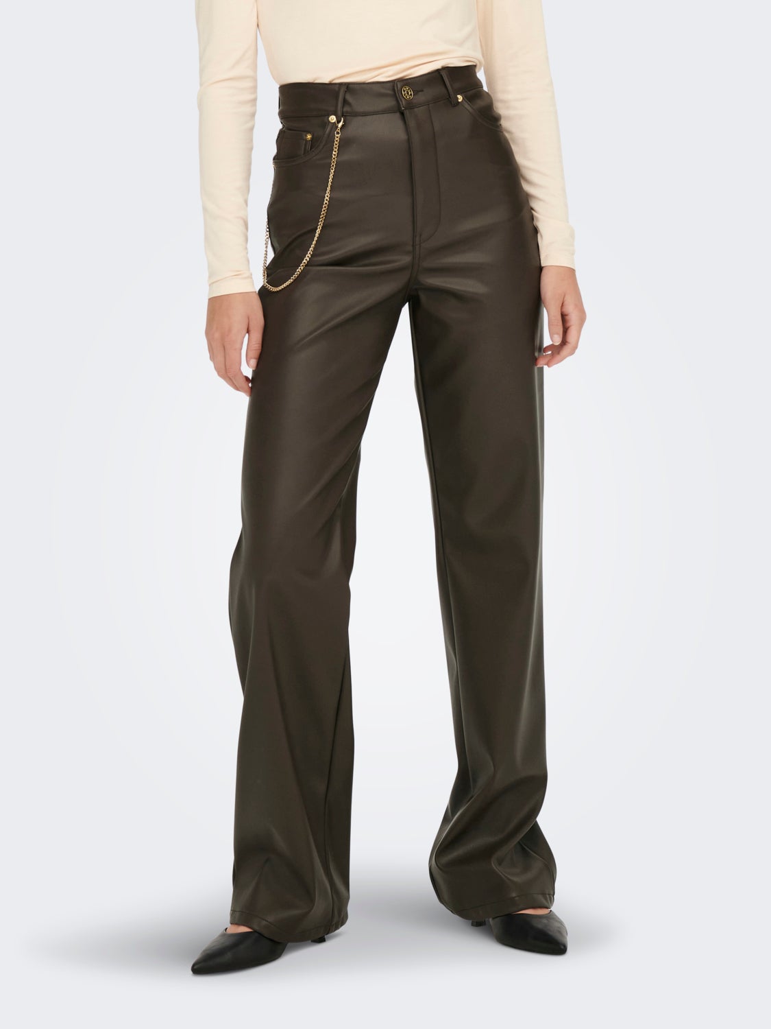 Faux leather Trousers