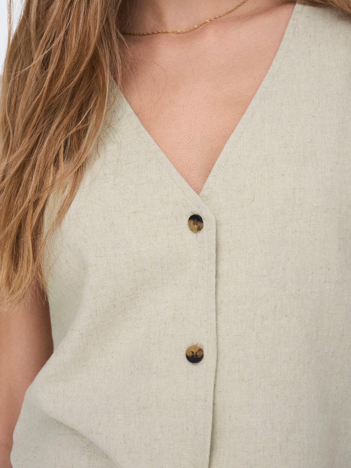 Short Sleeved Shirt With Knot Detail