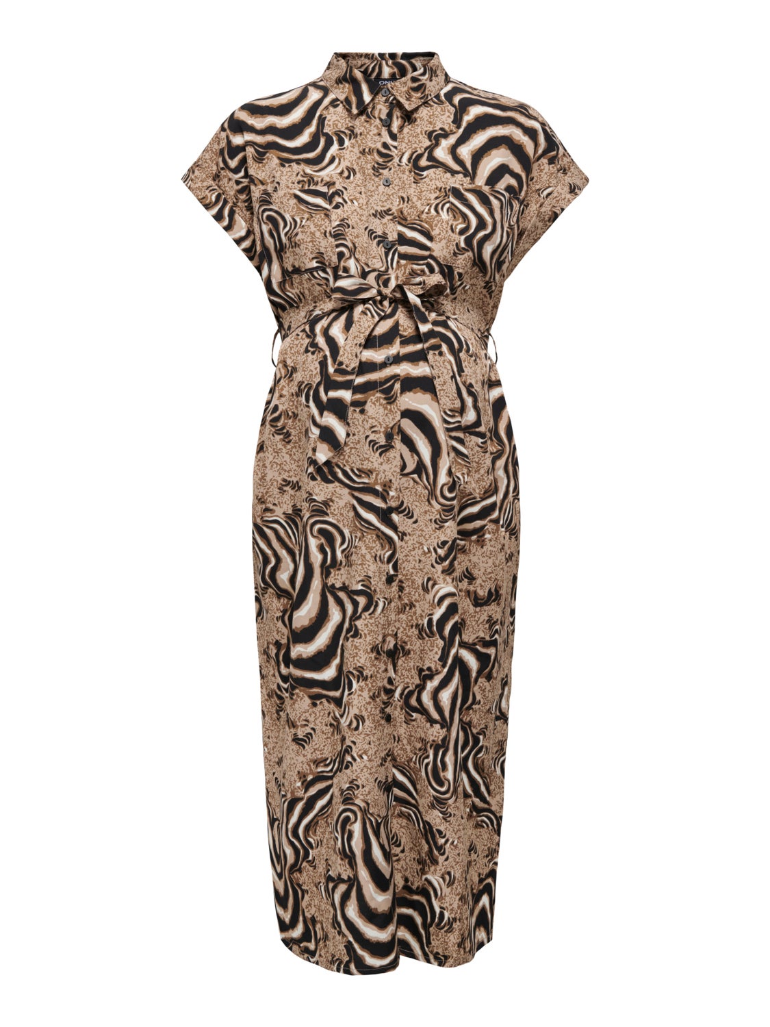 Mama mini shirt dress