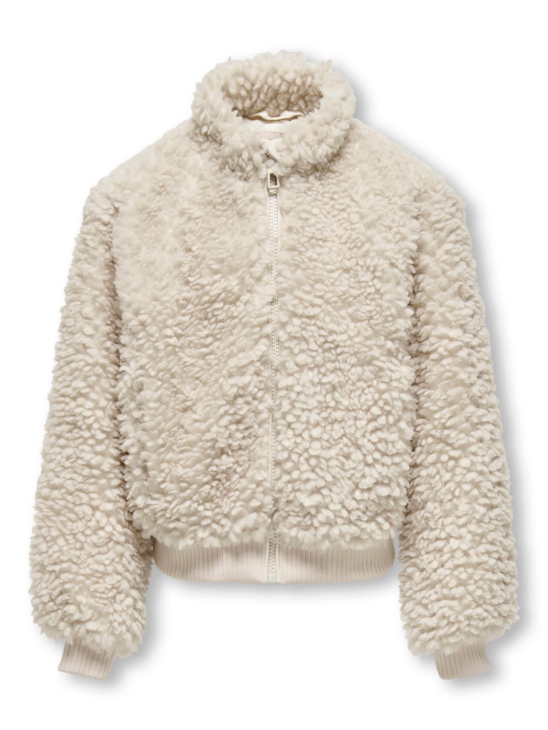 jacket with high collar