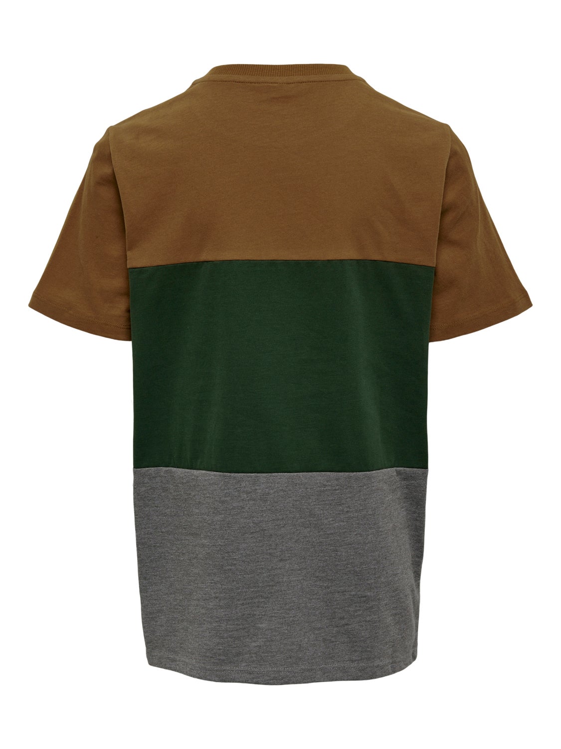 Contrast color t-shirt