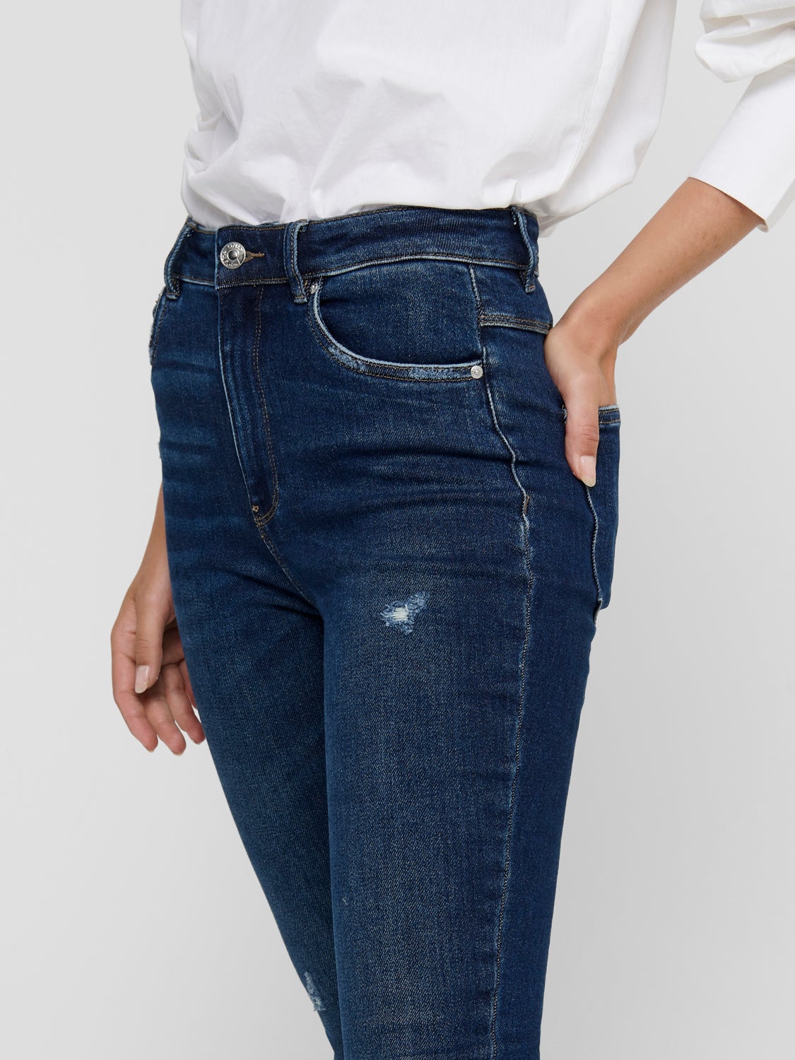ONLMila life hw ankle Skinny fit jeans