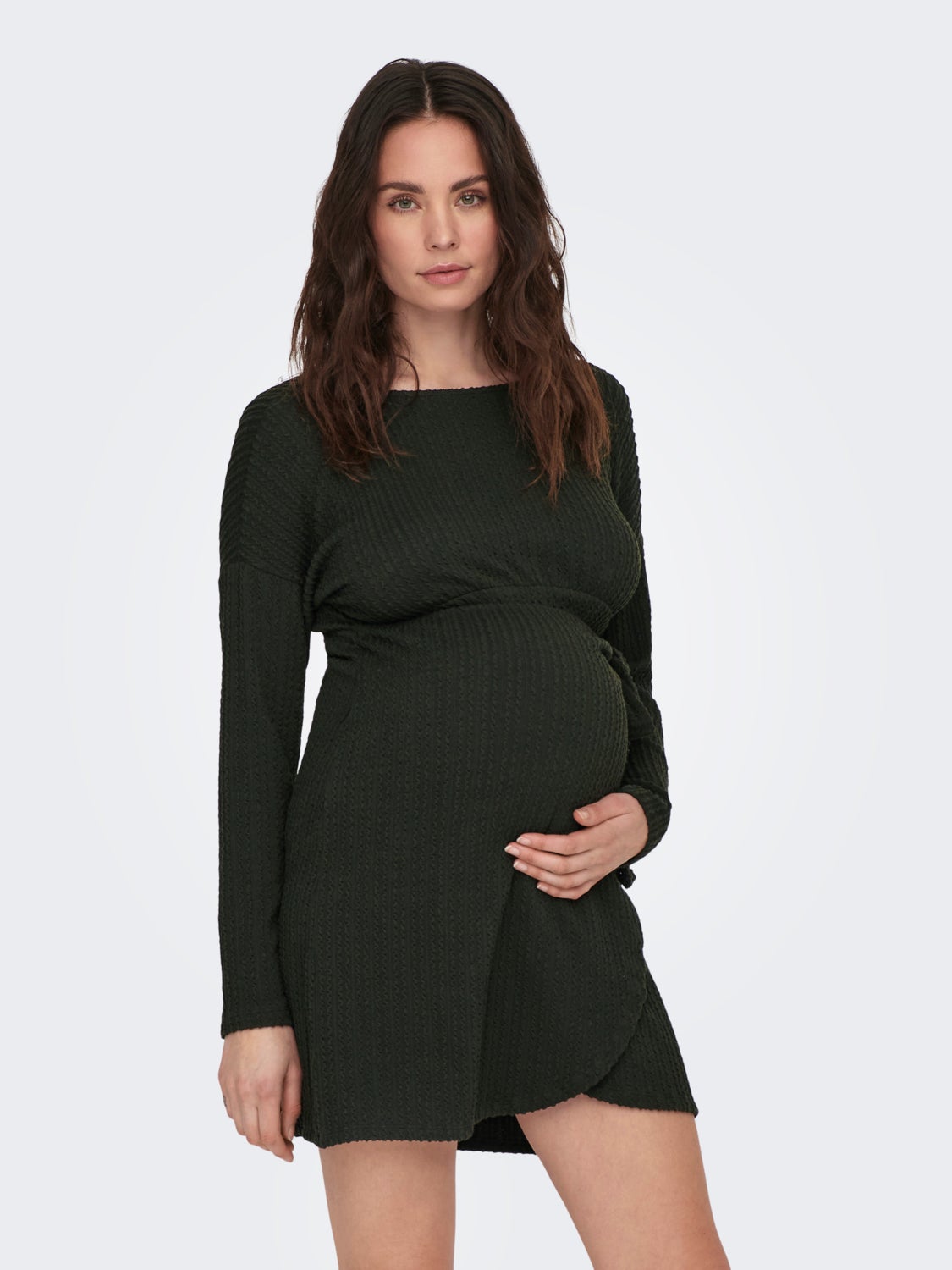 Mama wrap dress