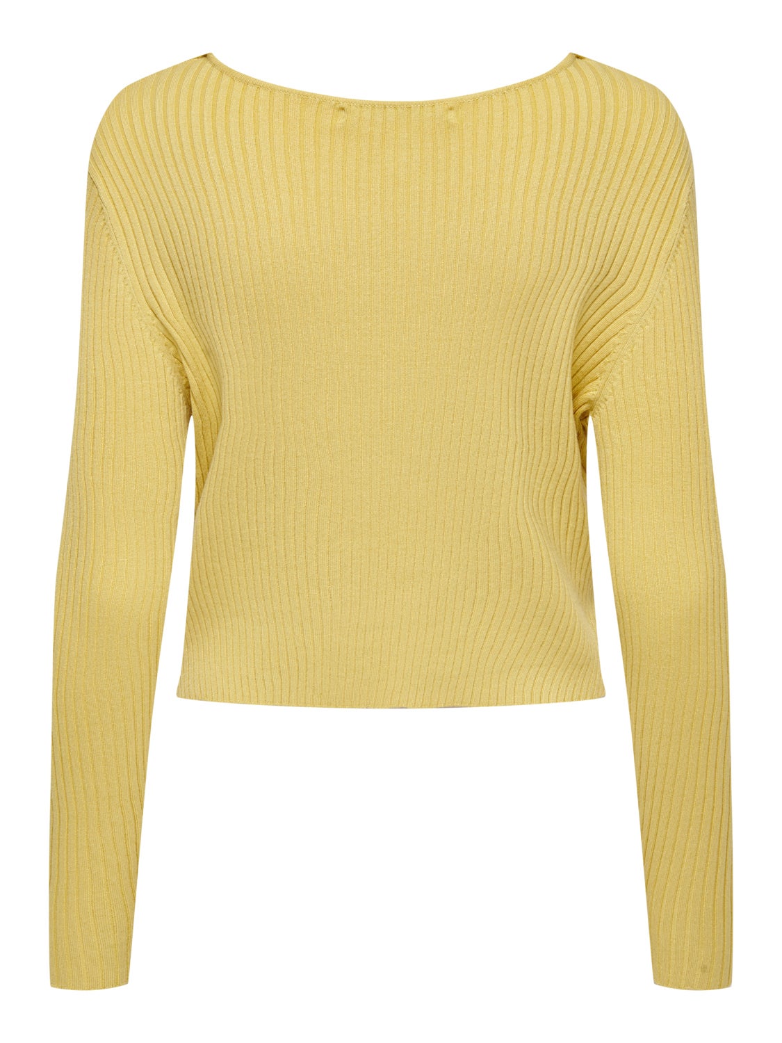 Fitted V-neck Knitted Cardigan