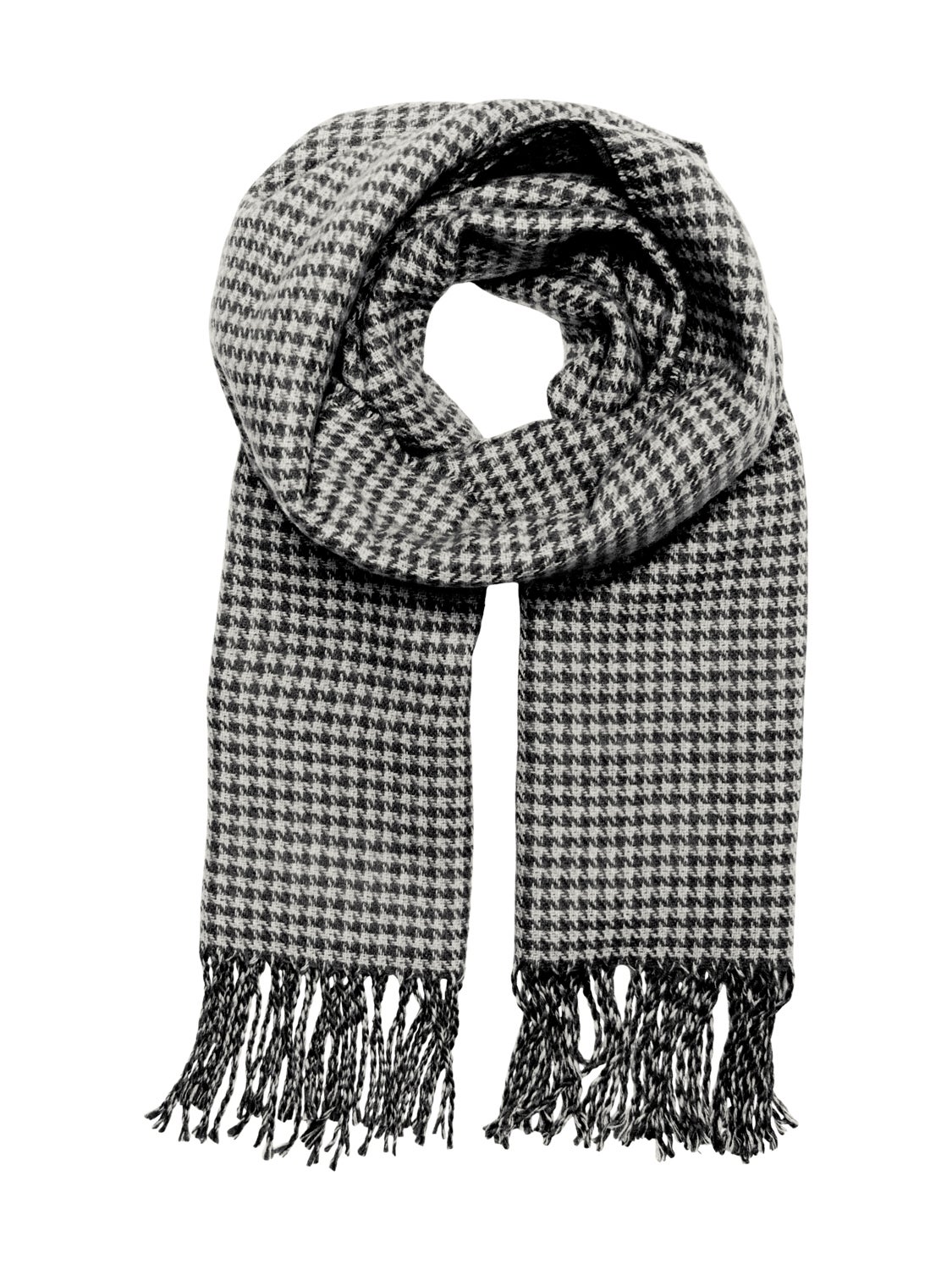 Checked scarf