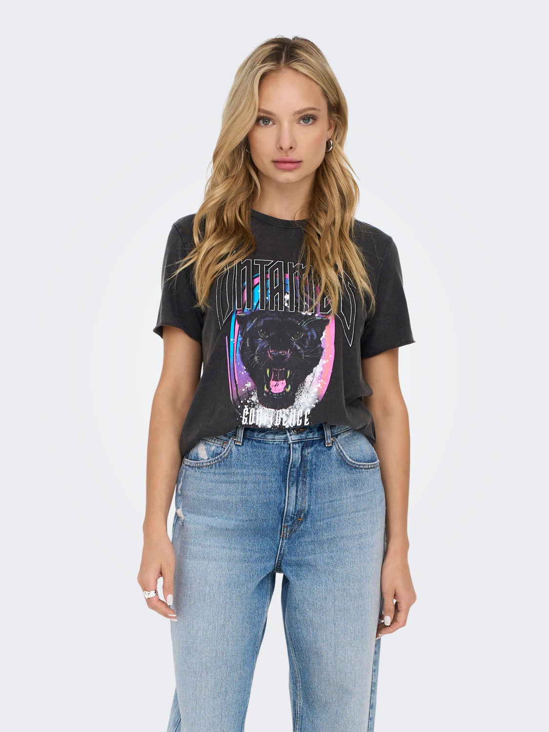 O-neck t-shirt with print