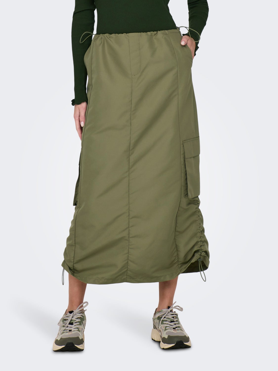 Maxi cargo skirt
