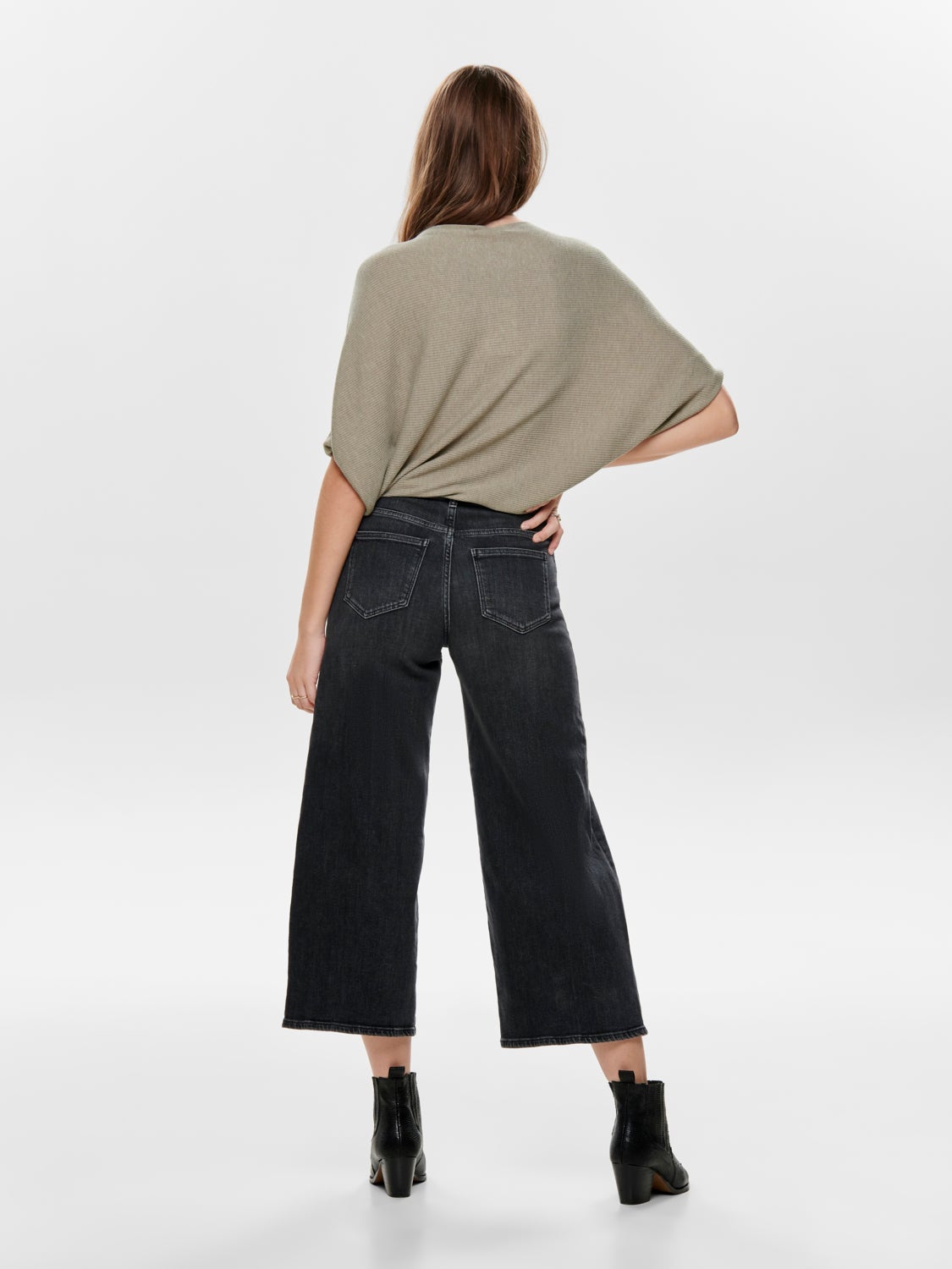 Batsleeve Knitted Pullover