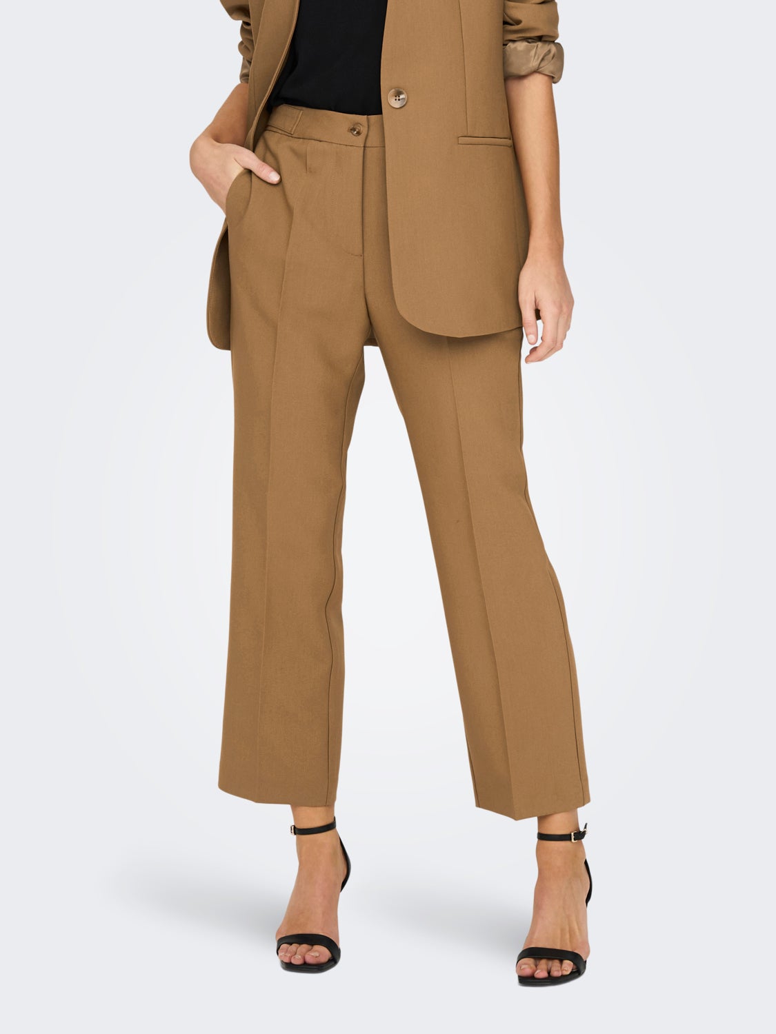 High Waisted Cigarette Pants