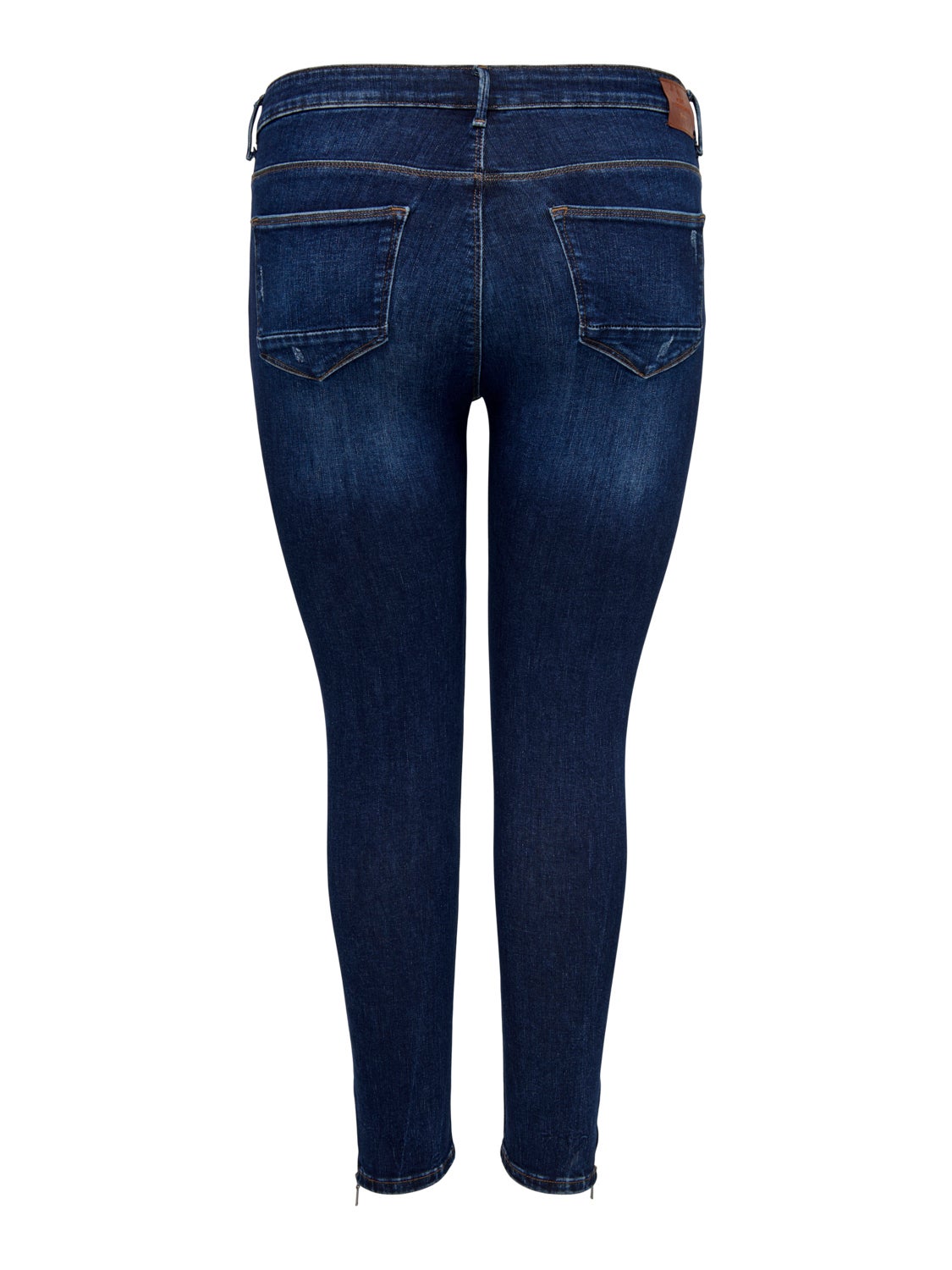 Curvy CARKarla Destroyed Ankle high waisted skinny jeans