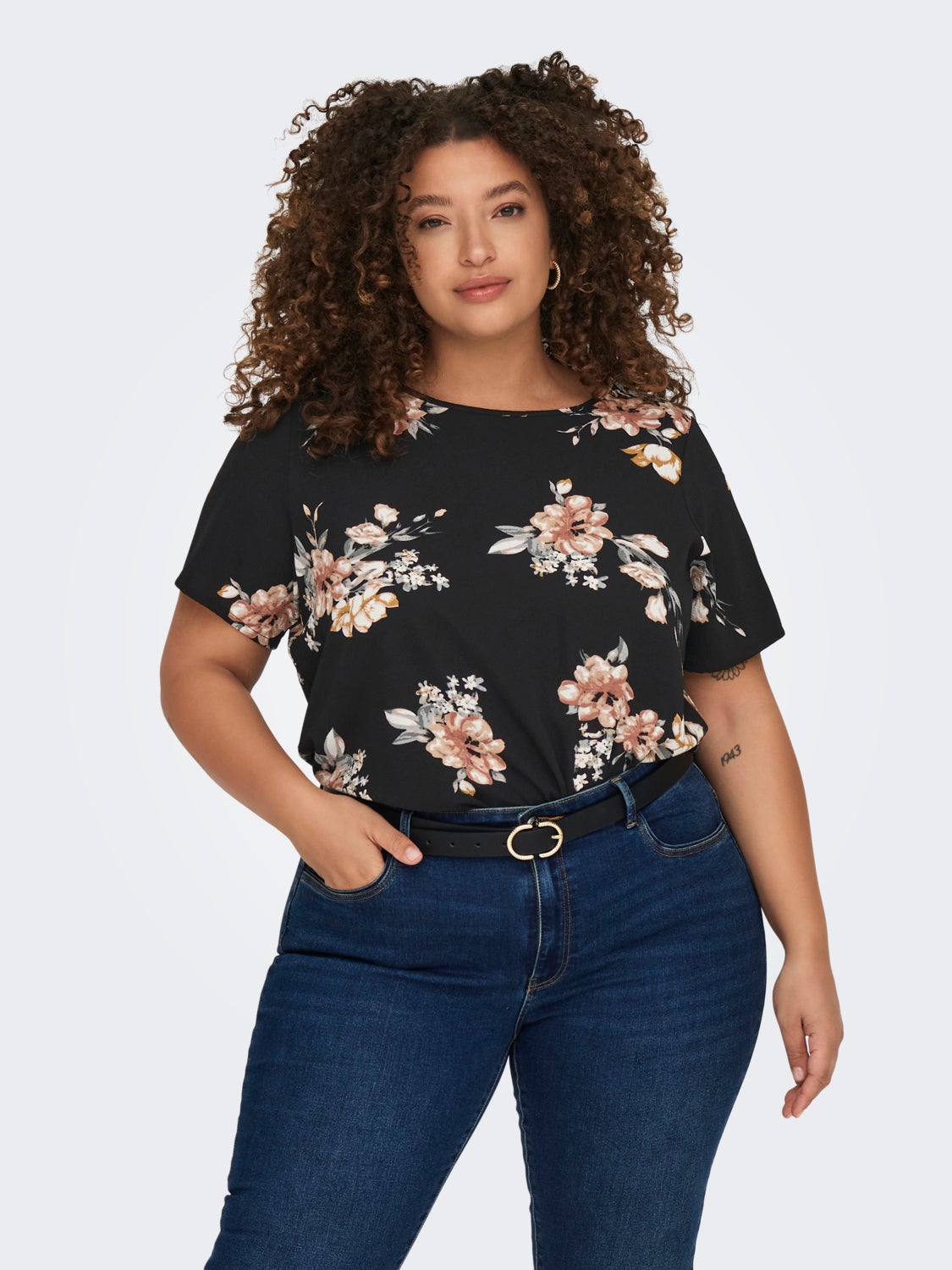 Curvy short sleeve Top