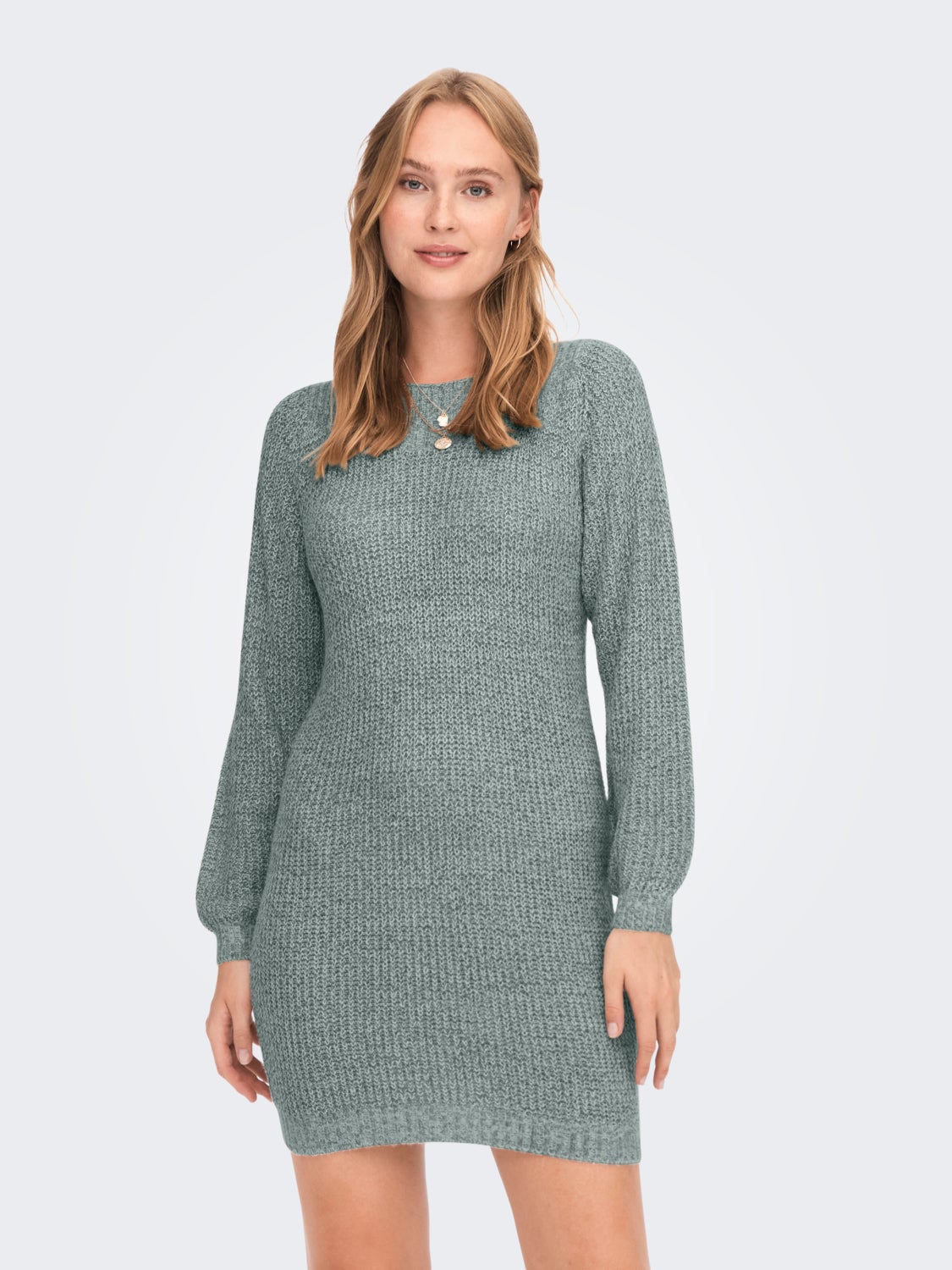 Mini knitted dress