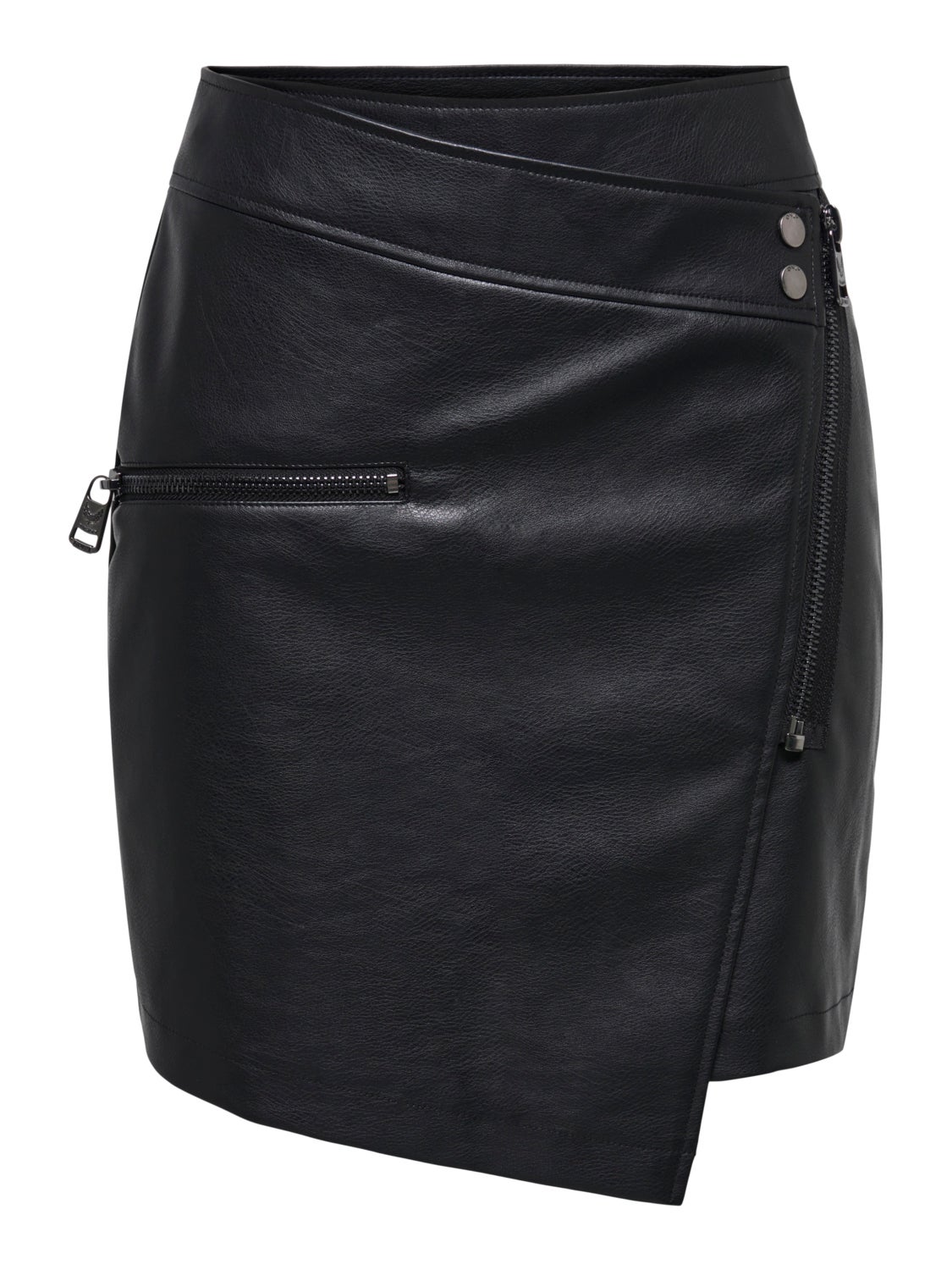 mini Faux leather skirt