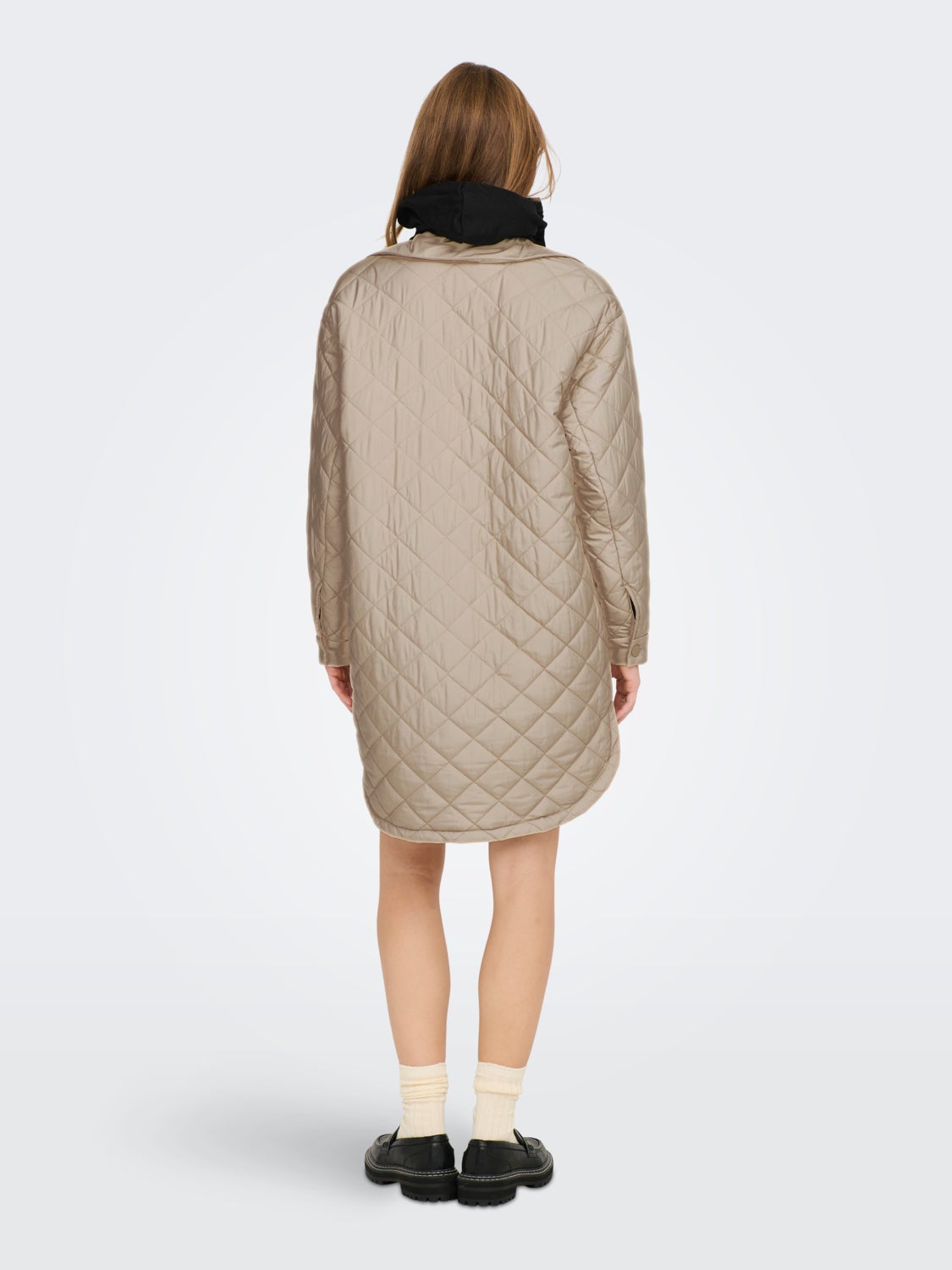 Long quilted Shacket