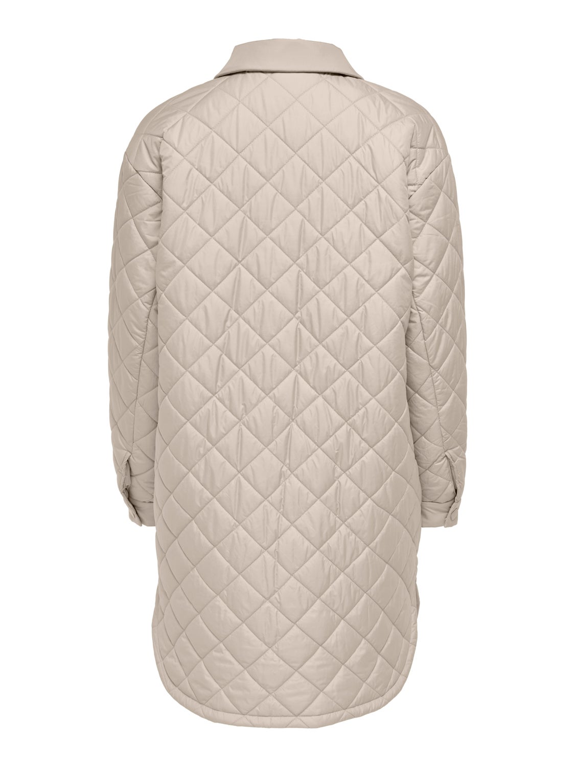 Petite long quilted Shacket