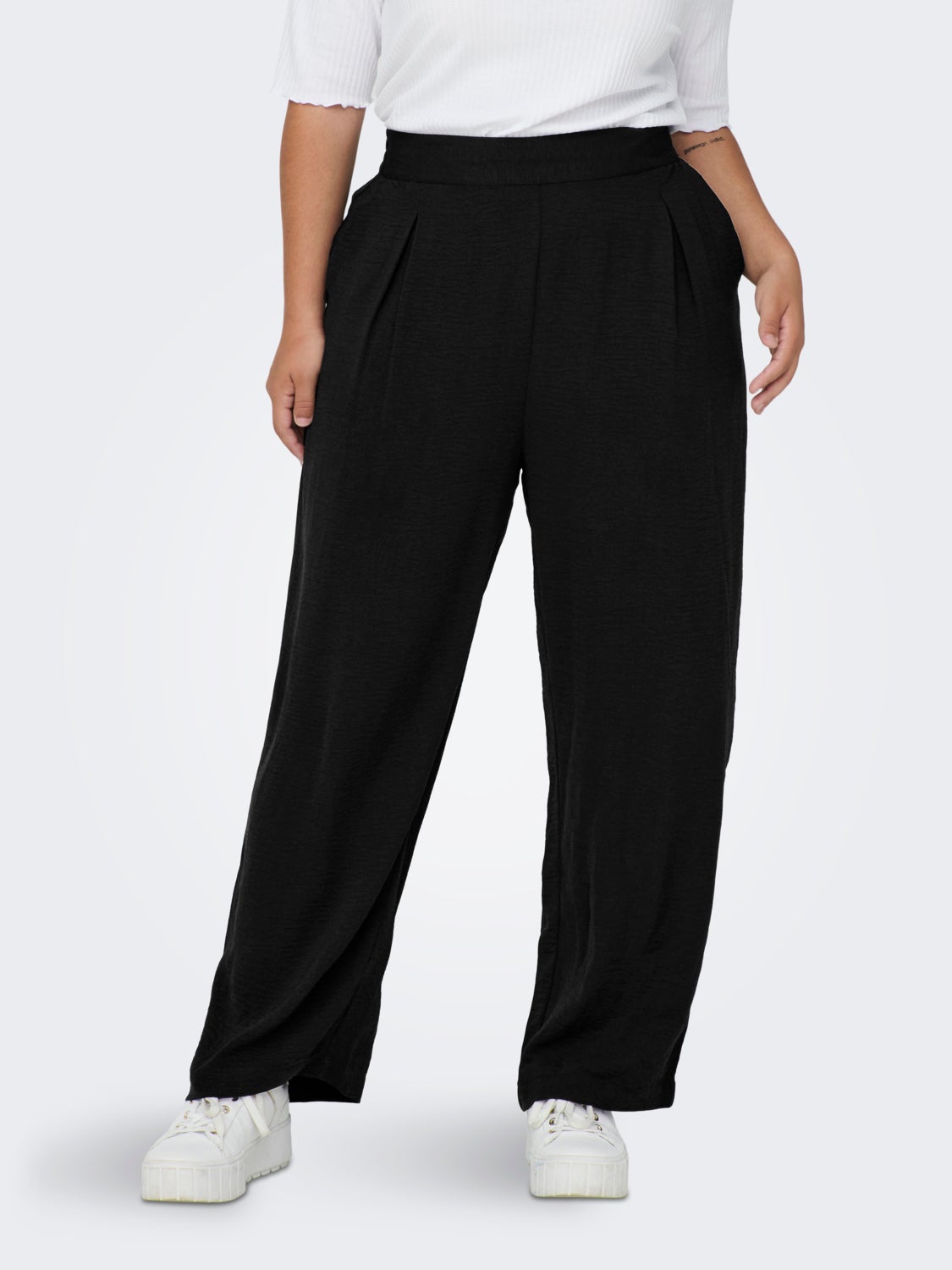 Curvy elasticated Trousers