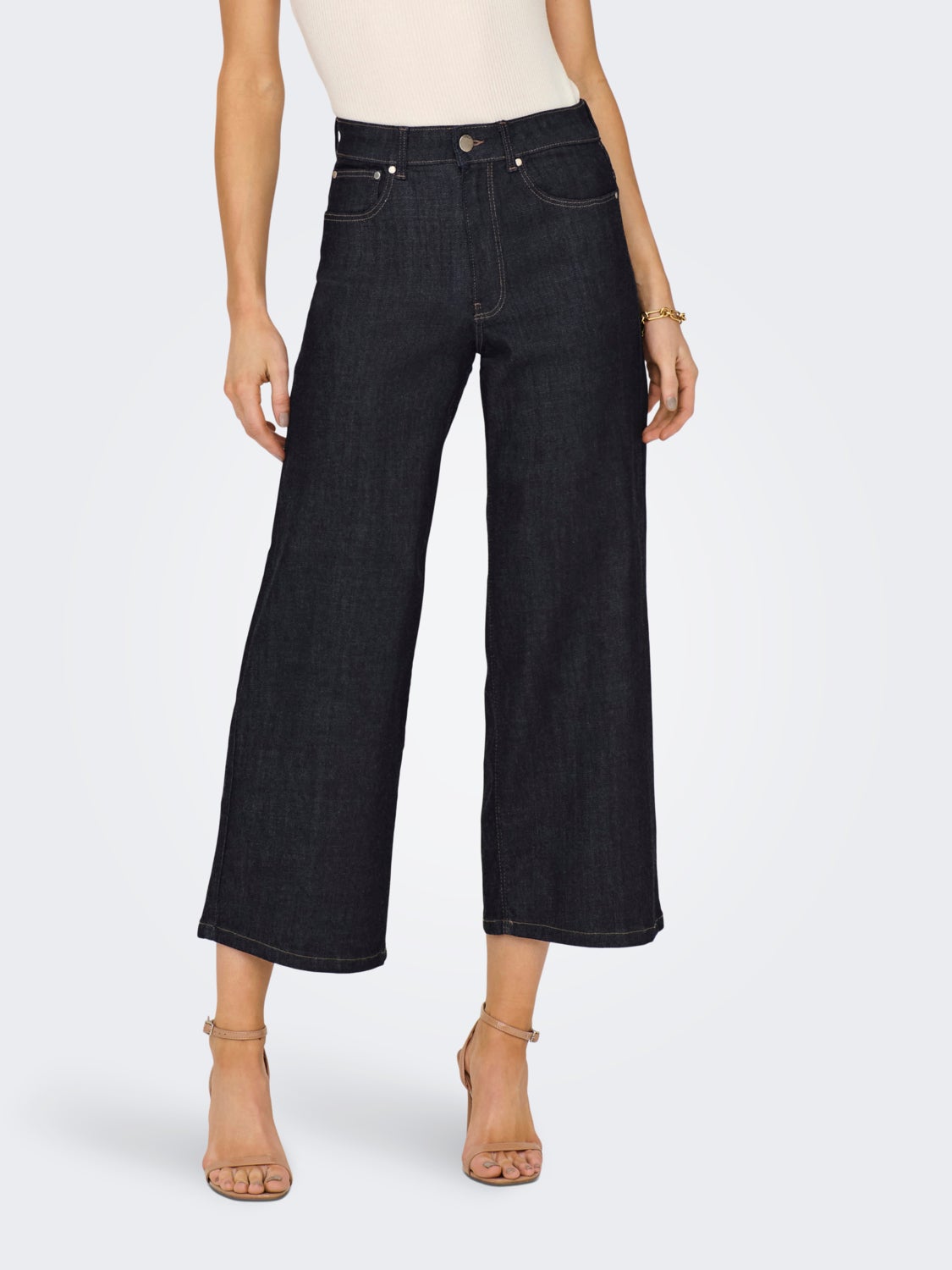 ONLMadison life highwaist cropped Flared Jeans