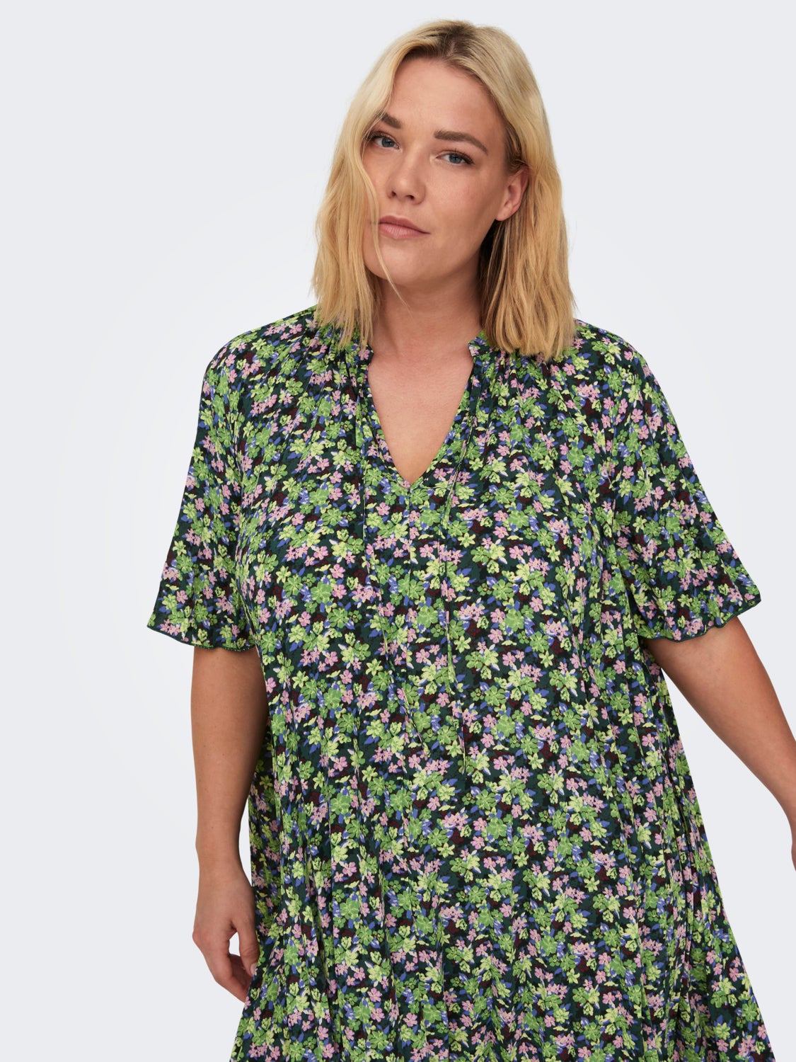 Curvy loose fitted dress