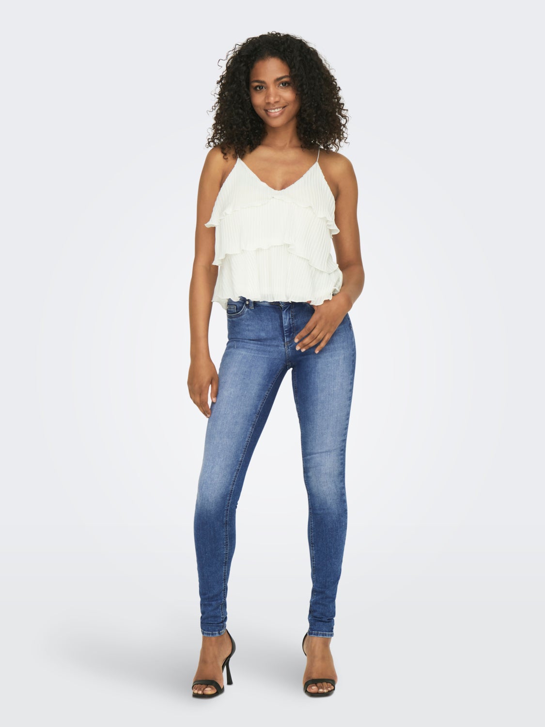 ONLBlush life mid Skinny fit jeans