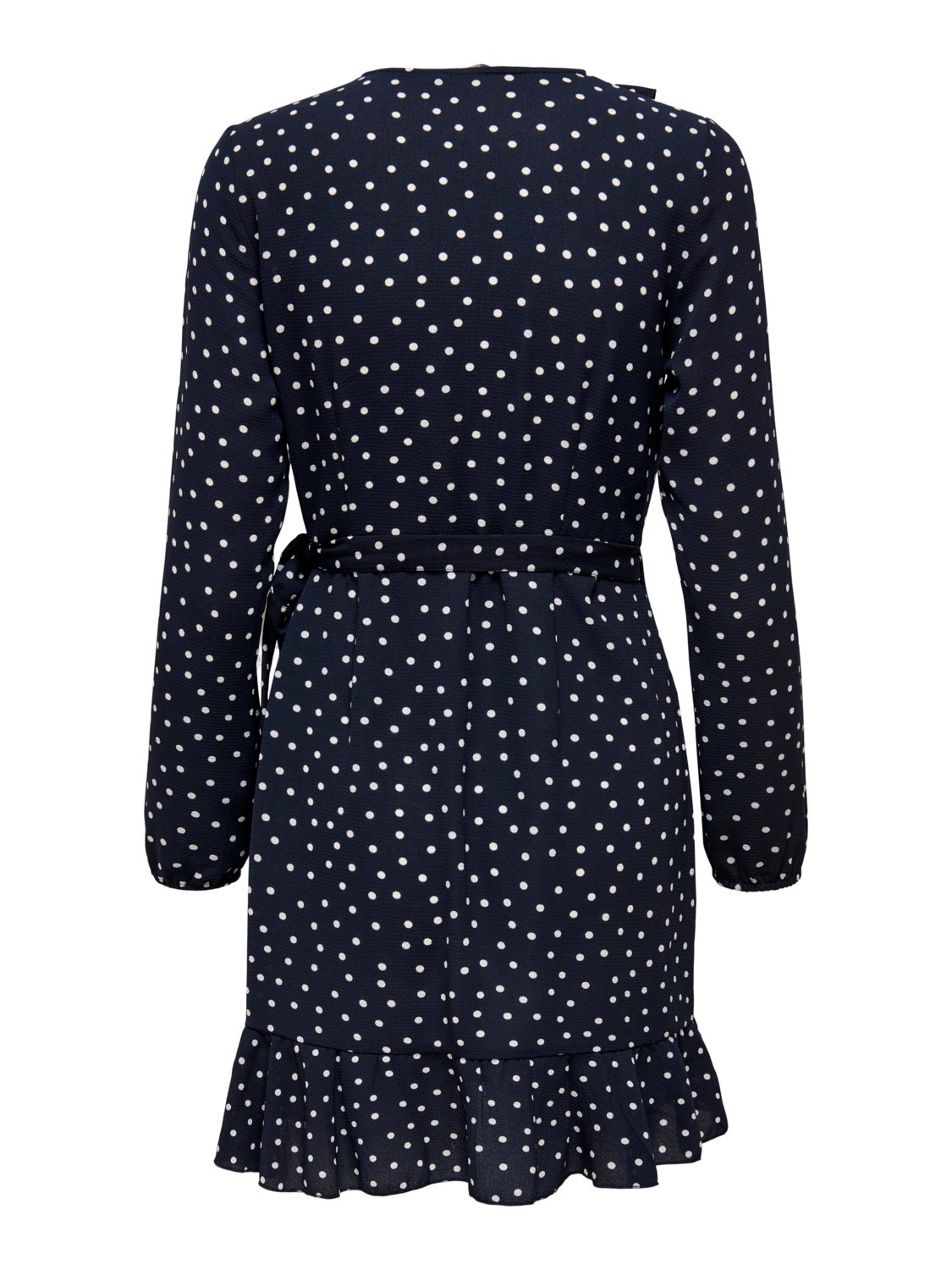 Mini Wrap frill Dress