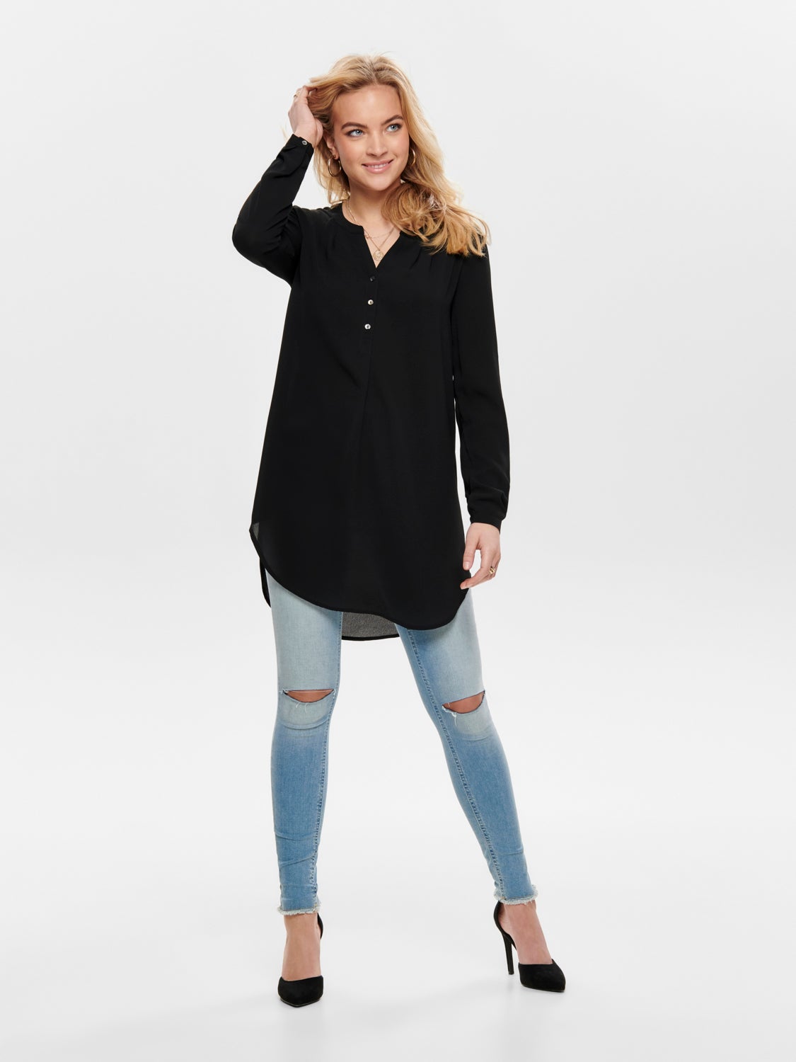 Solid Long sleeved shirt