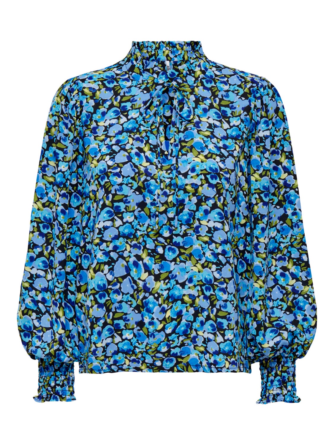 Regular Fit Tied Neck Top