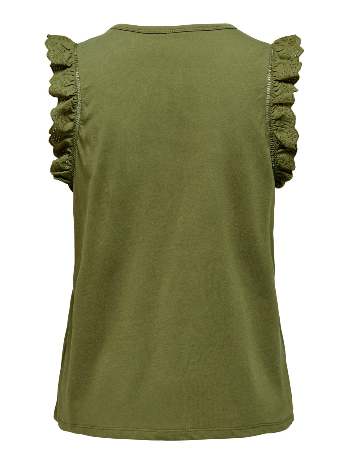 Top With Ruffle Sleeves