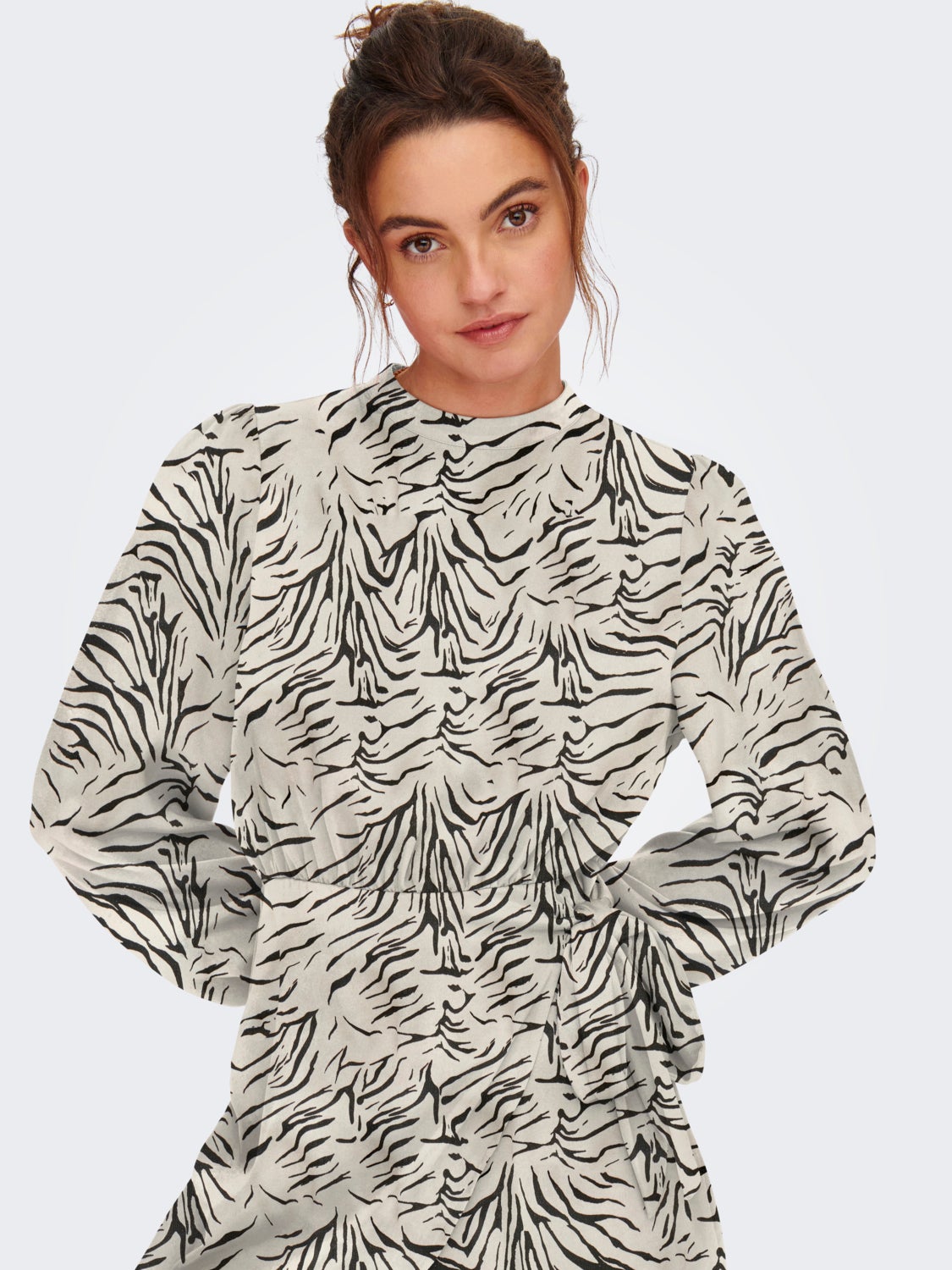 Long sleeved Wrap dress