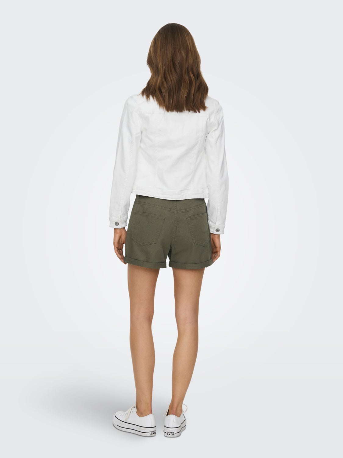 Solid coloured Denim jacket