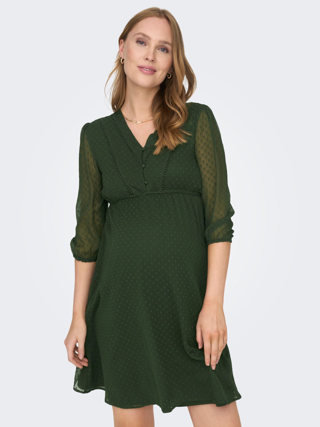 Mama 3/4 sleeved Dress