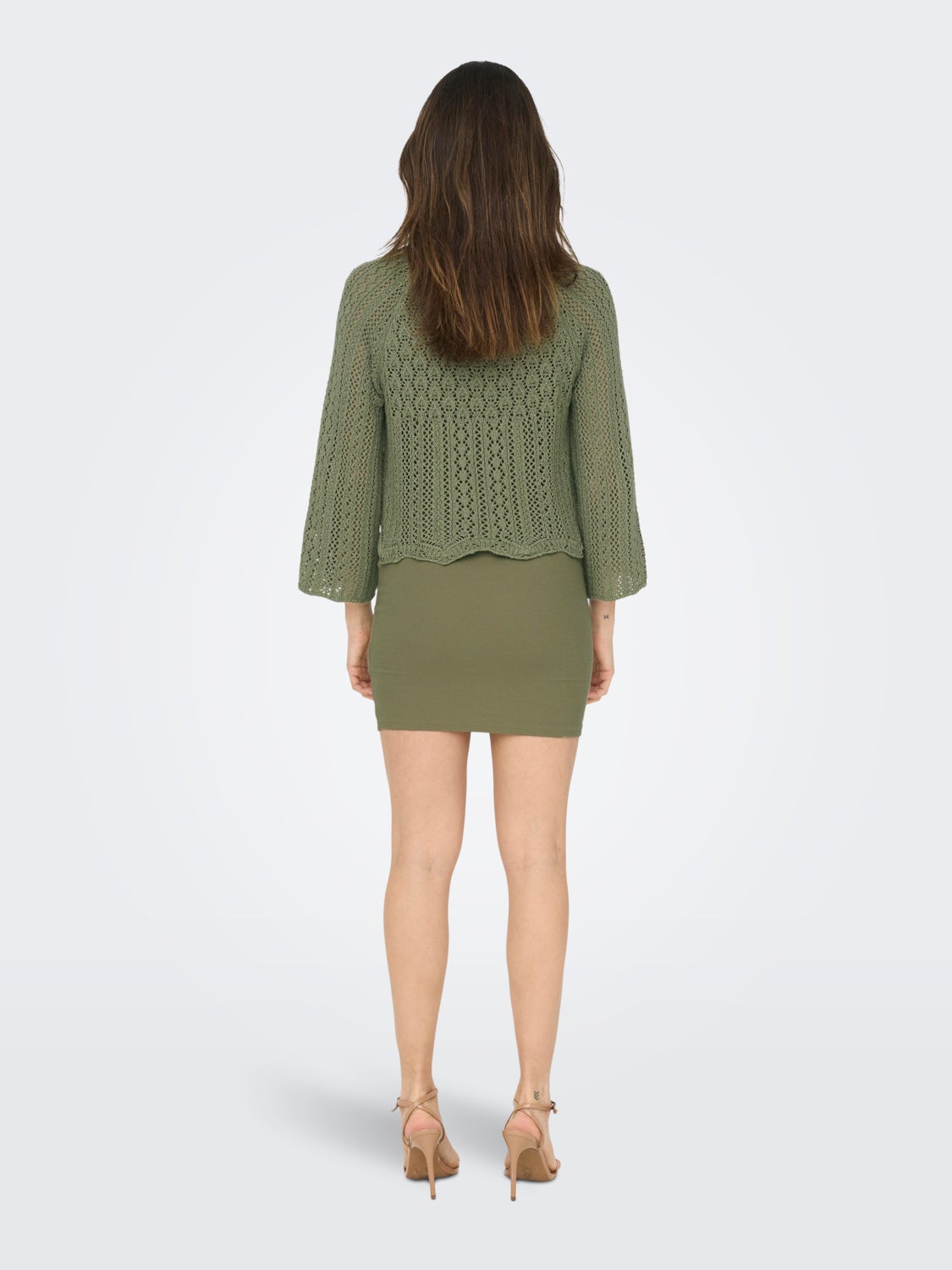 Cropped Knitted Pullover