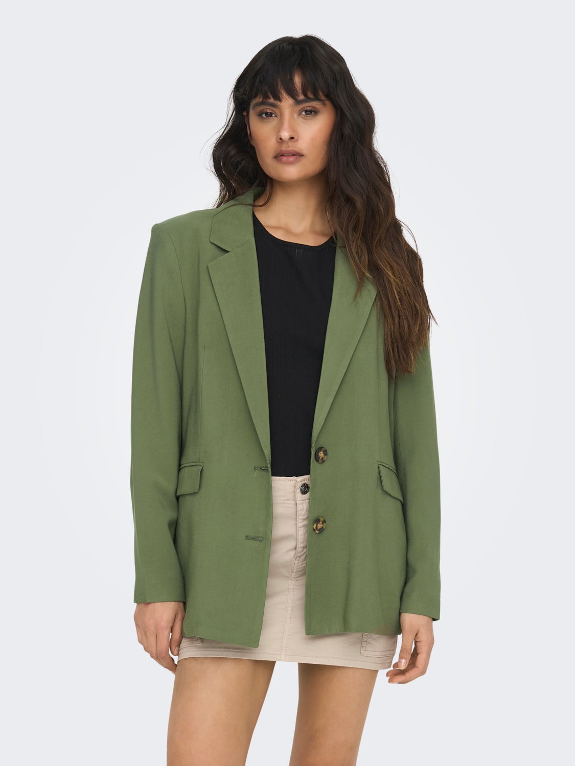 Loose Fit Notch lapel Blazer
