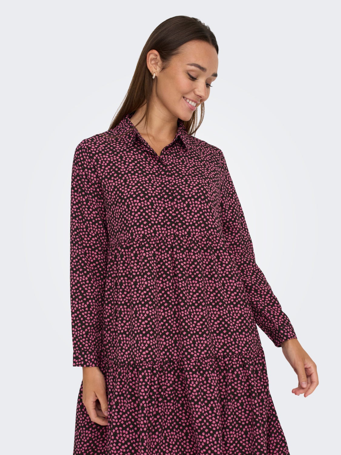 Mini dress with print