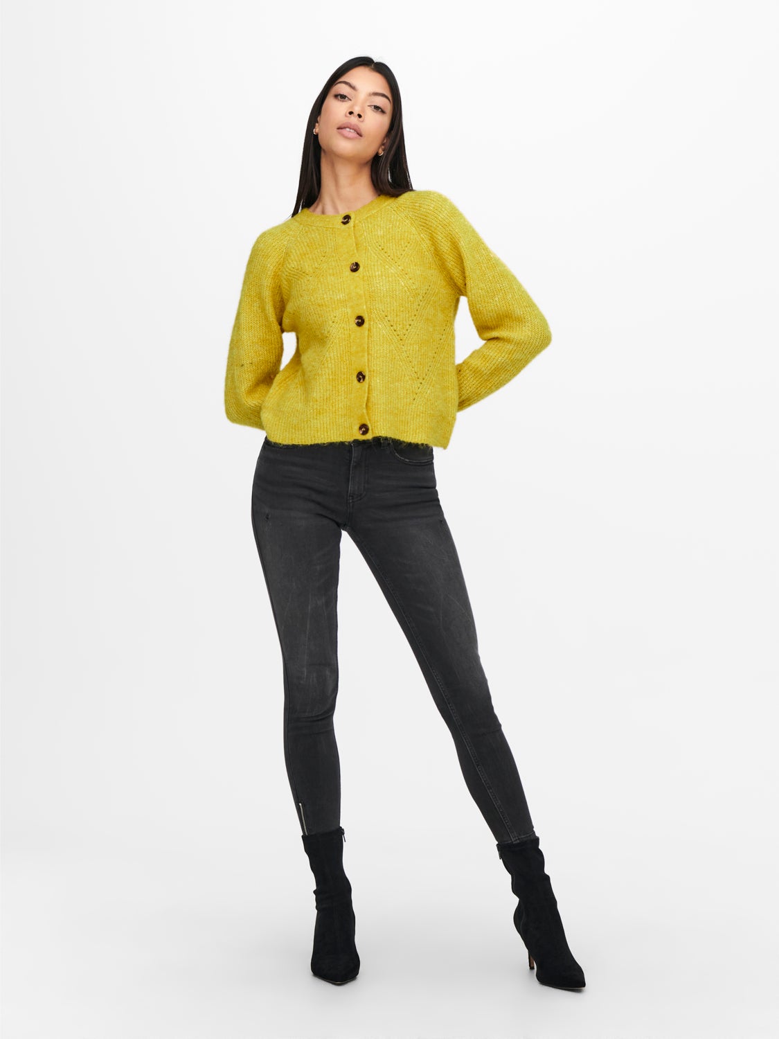 Short Knitted Cardigan