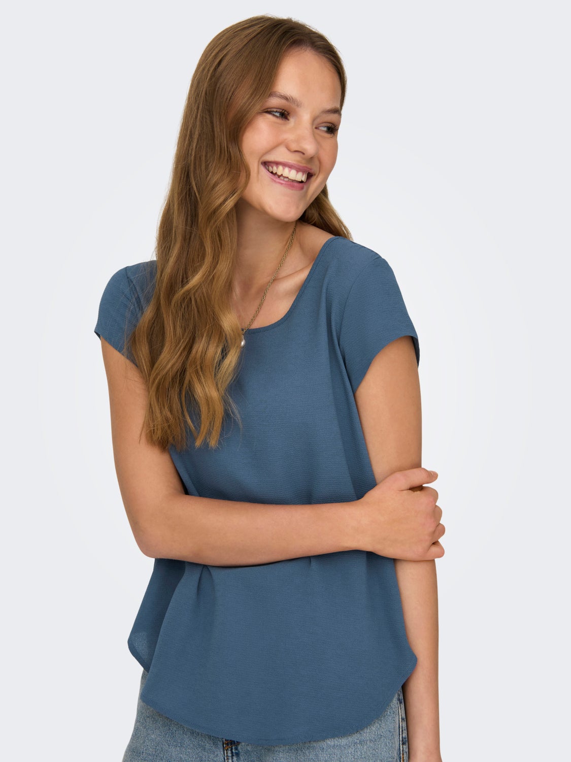 Loose Short Sleeved Top