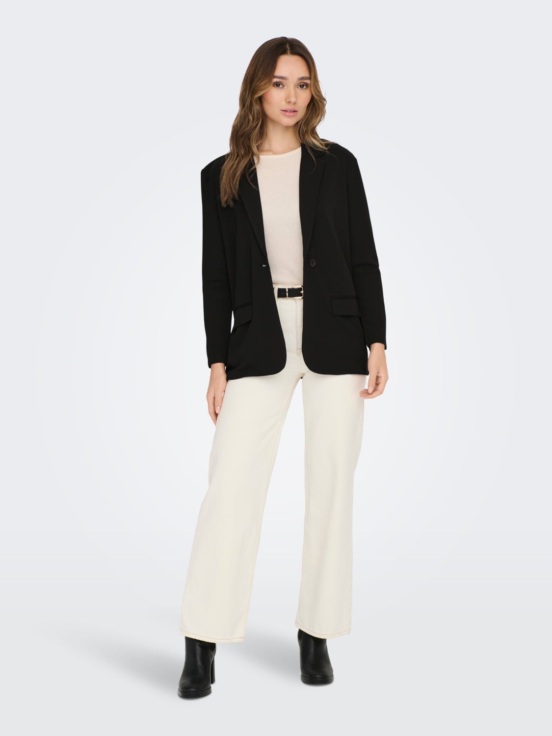 Classic box fit blazer