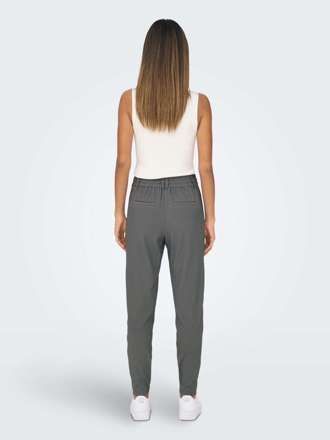 Poptrash Rib mid waist Trousers