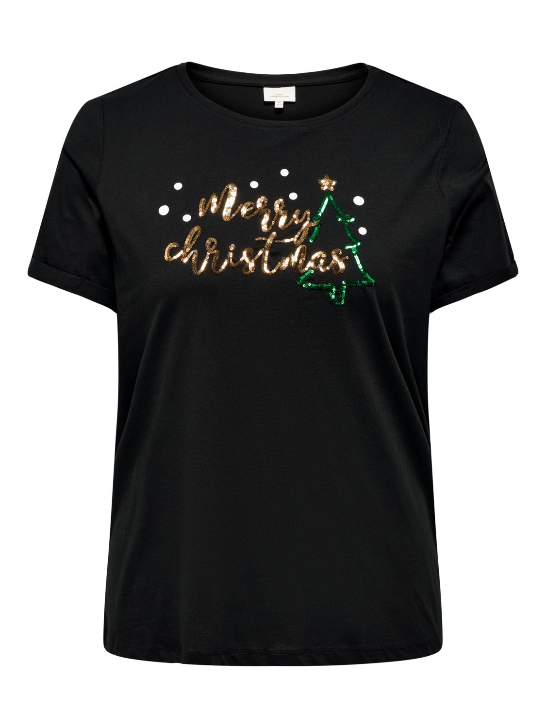Curvy christmas t-shirt