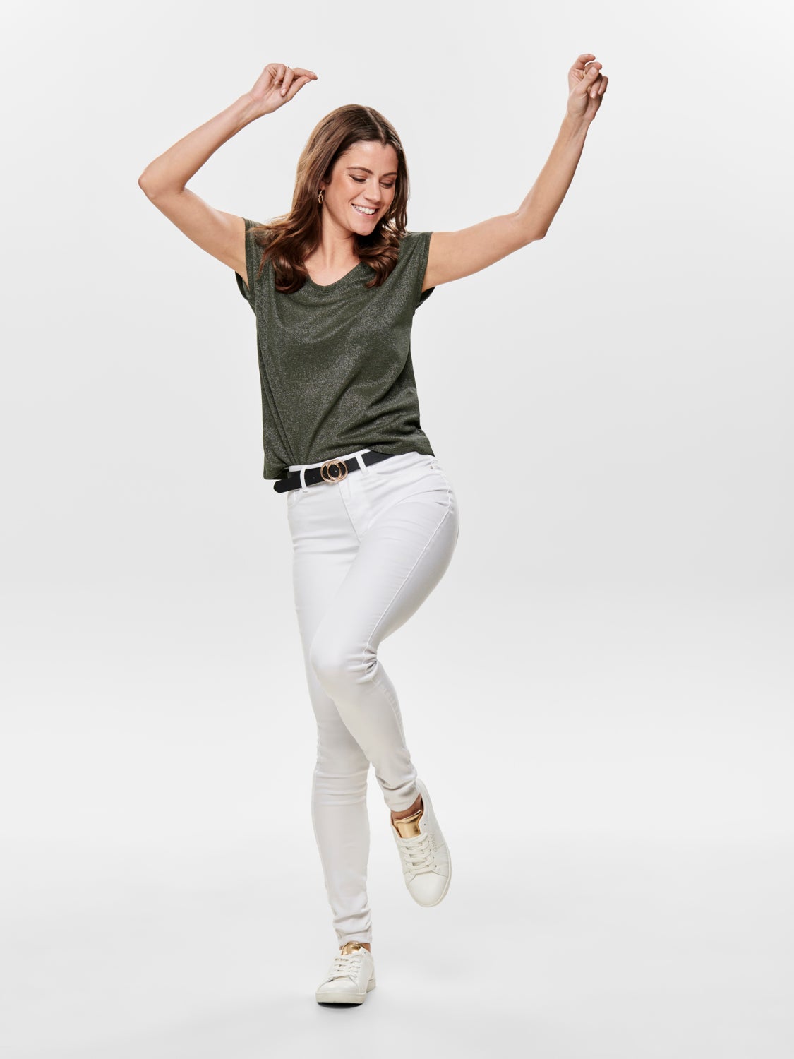 Loose Short Sleeved Top