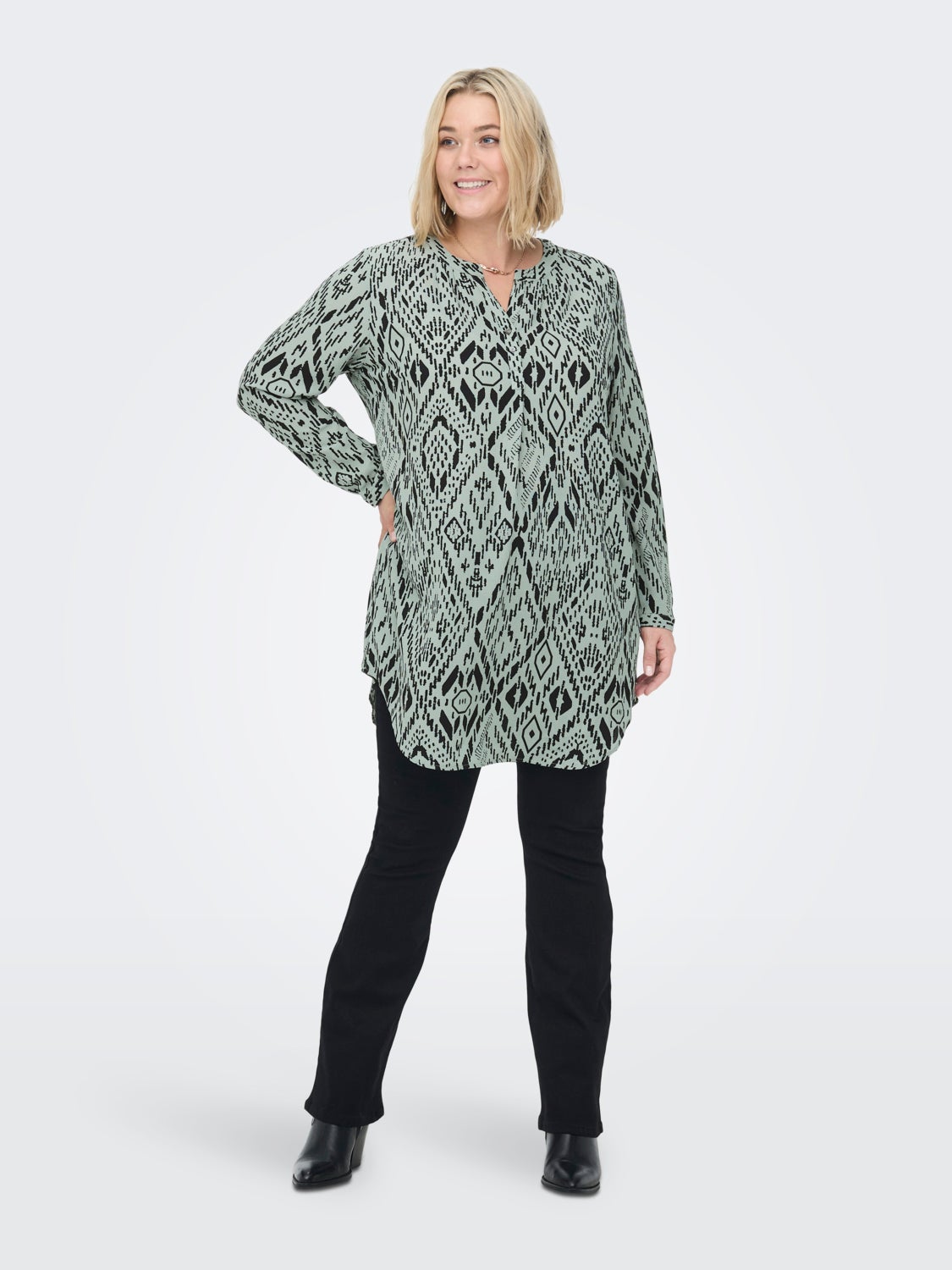 Curvy long tunic Shirt