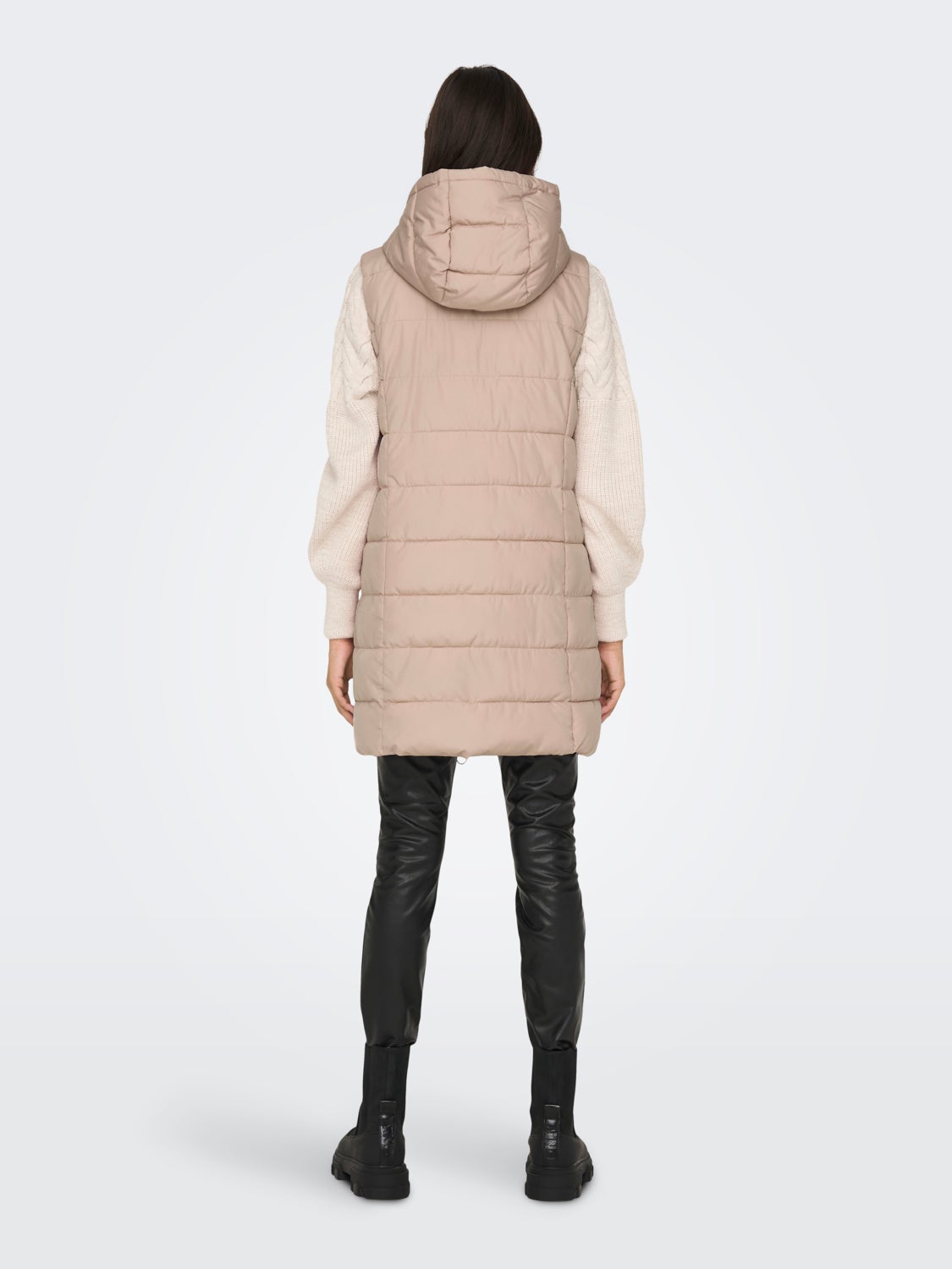 Long hooded Waistcoat