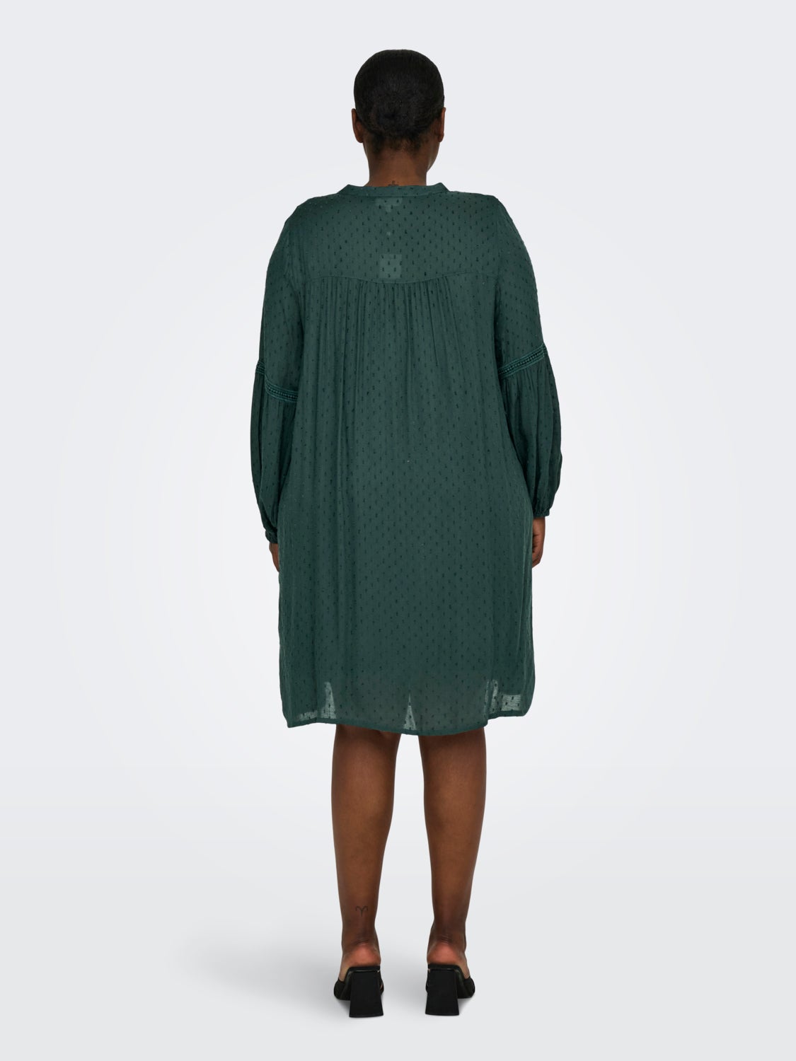 Curvy 2-layer viscose dress
