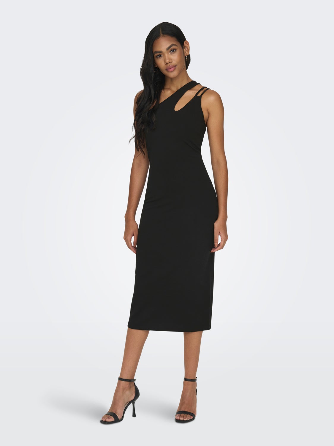 Midi One Shoulder Dress